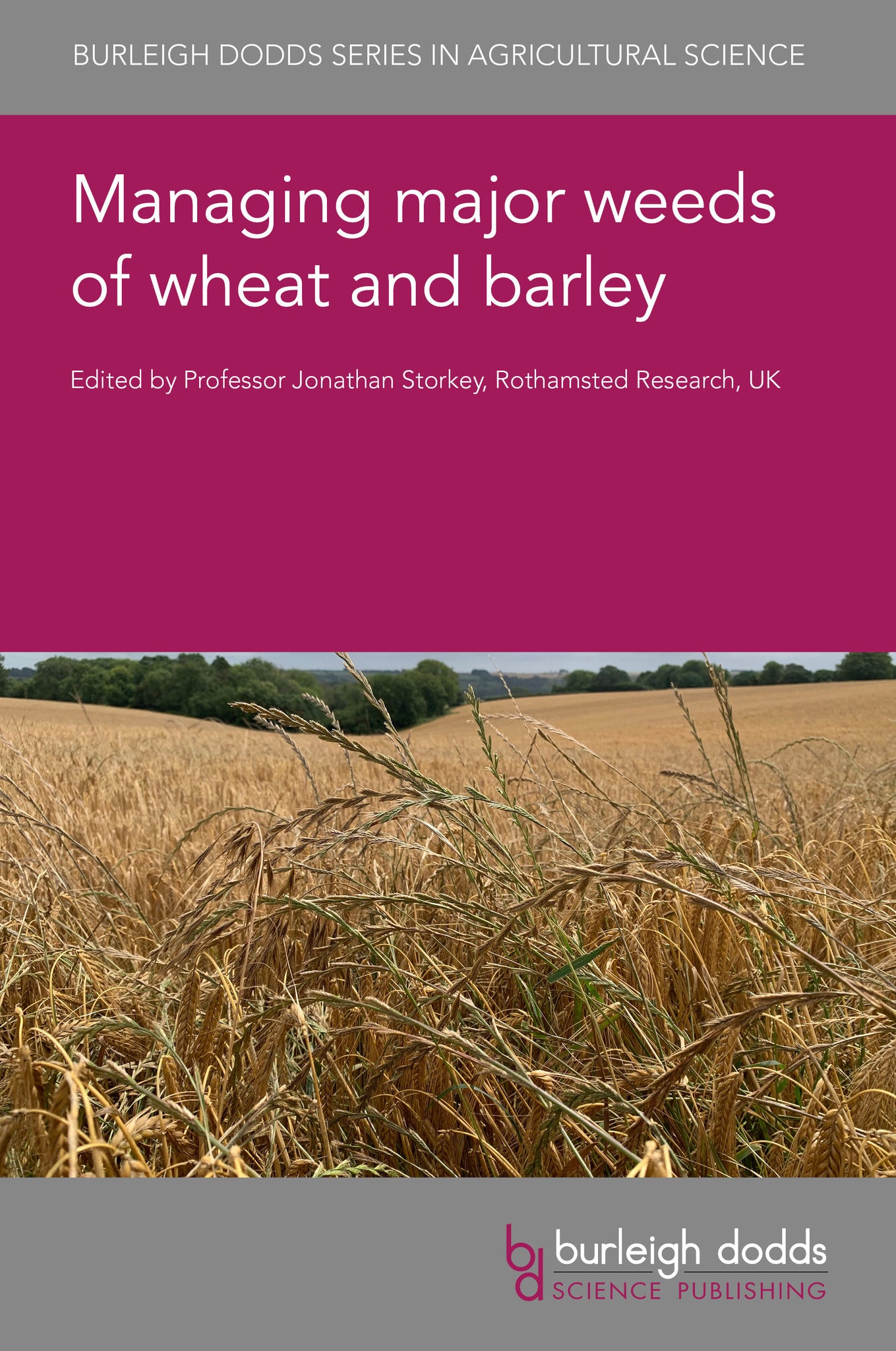 Cover image for Managing major weeds of wheat and barley ISBN 9781835455234
