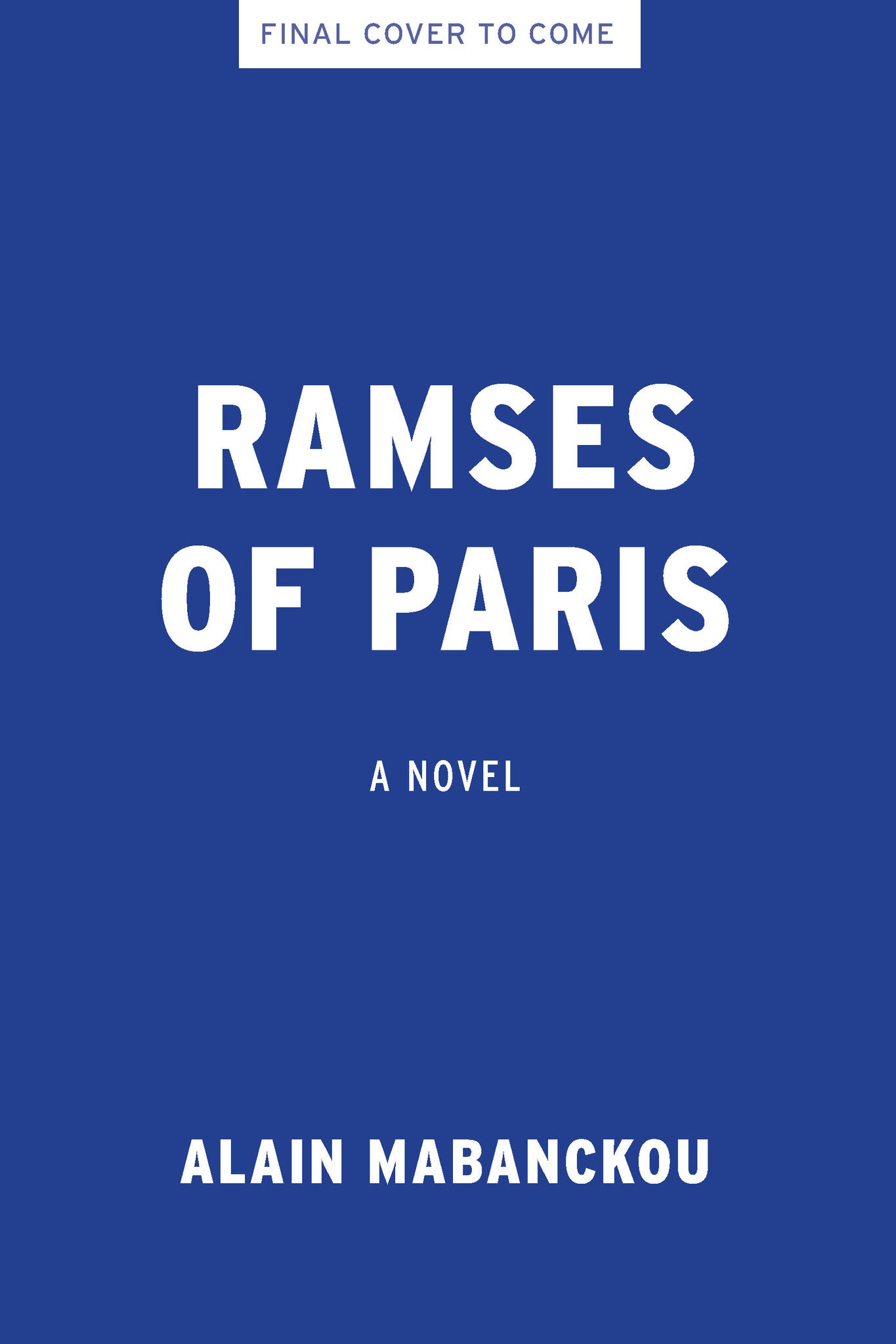 Cover image for Ramses of Paris ISBN 9798893851618