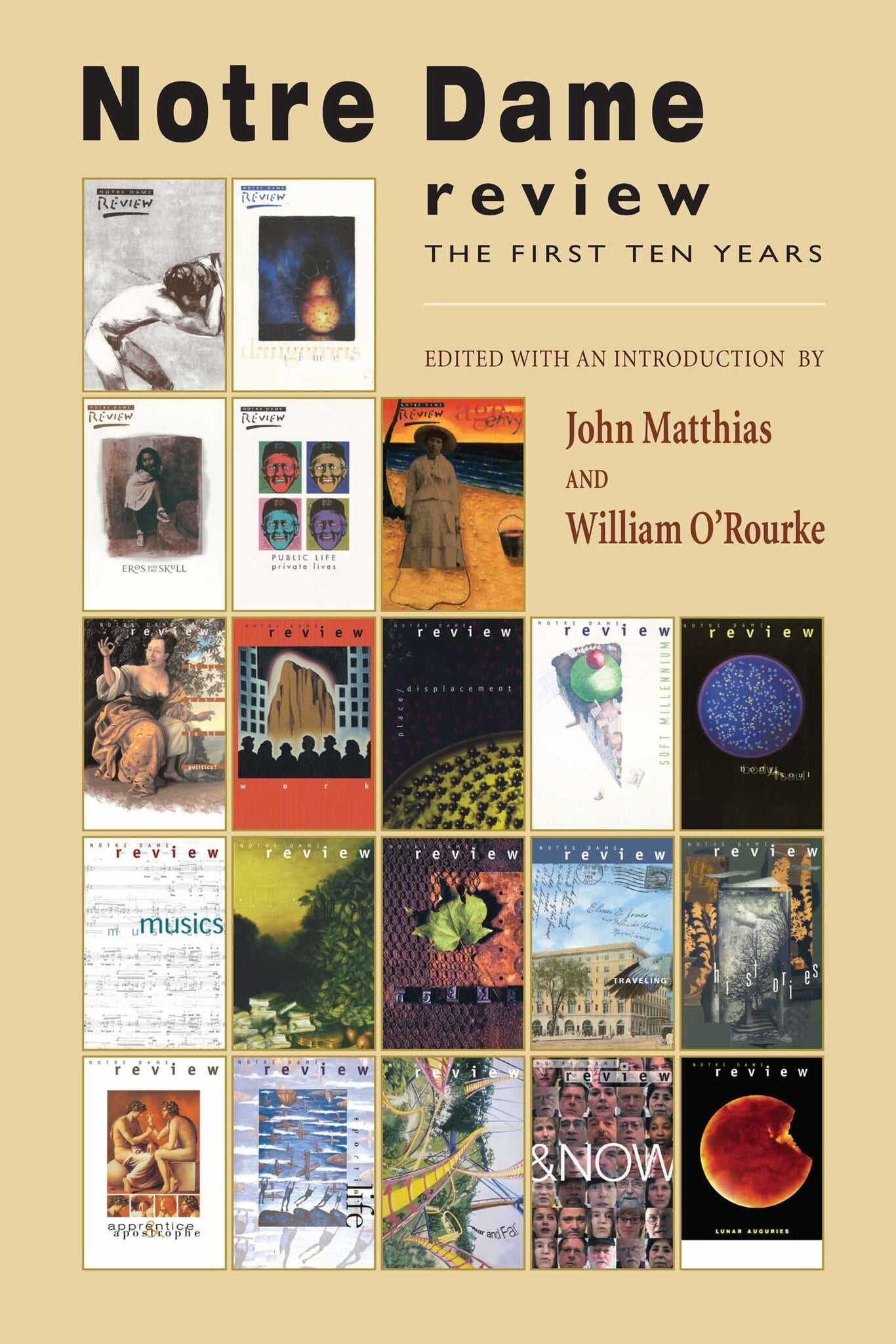 Cover image for Notre Dame Review ISBN 9780268086718