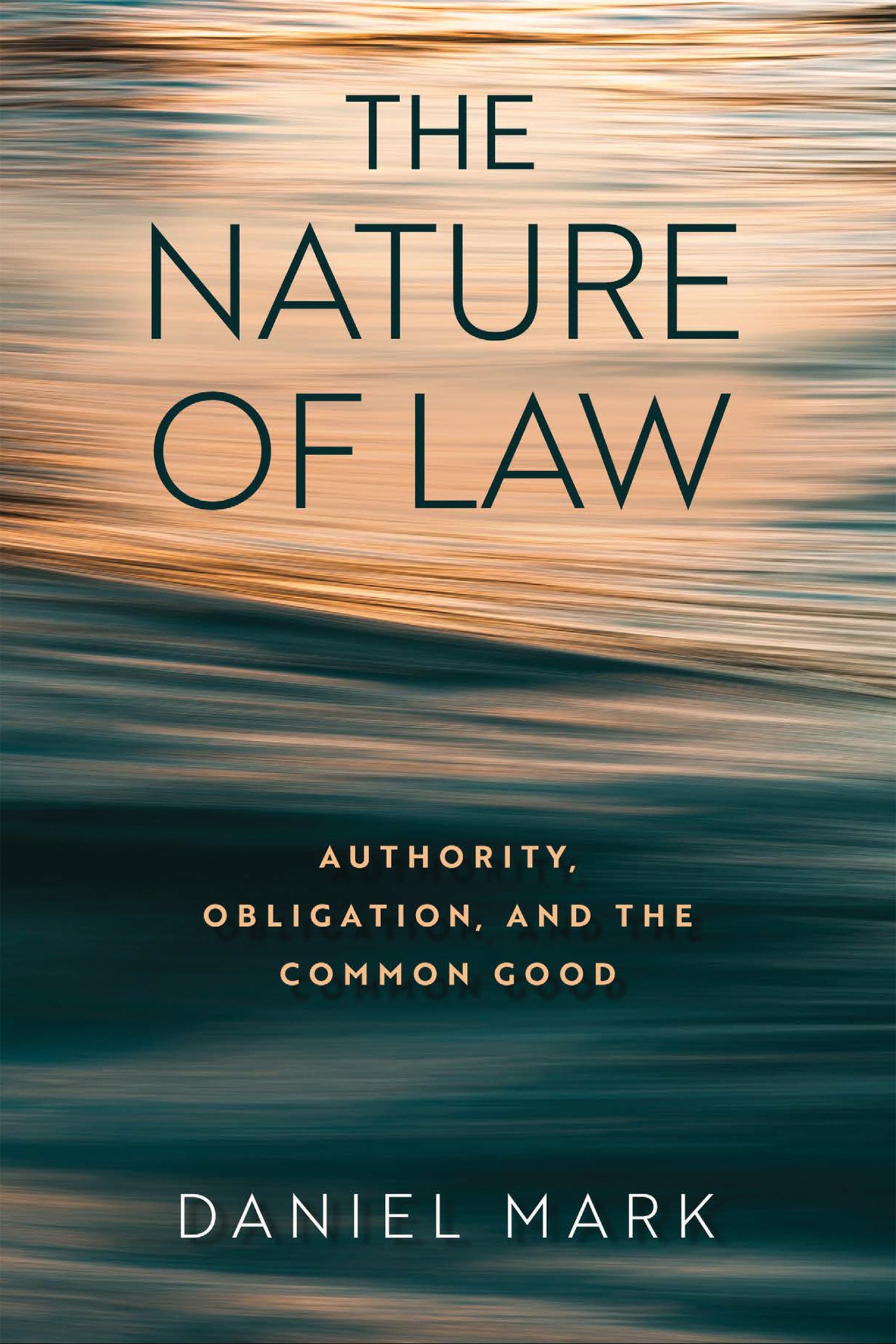 Cover image for The Nature of Law ISBN 9780268208219