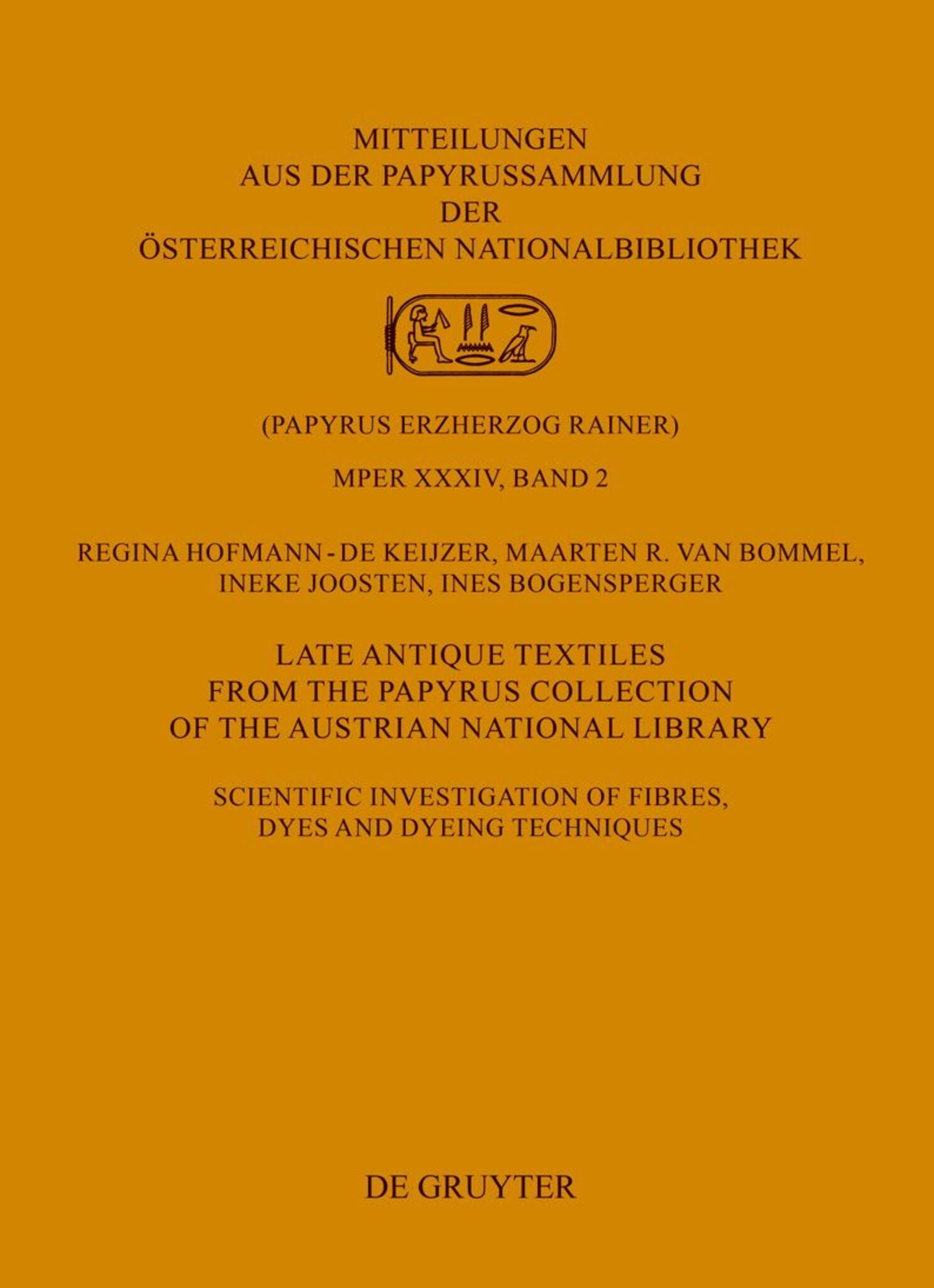 Late Antique Textiles from the Papyrus Collection of the Austrian National Library