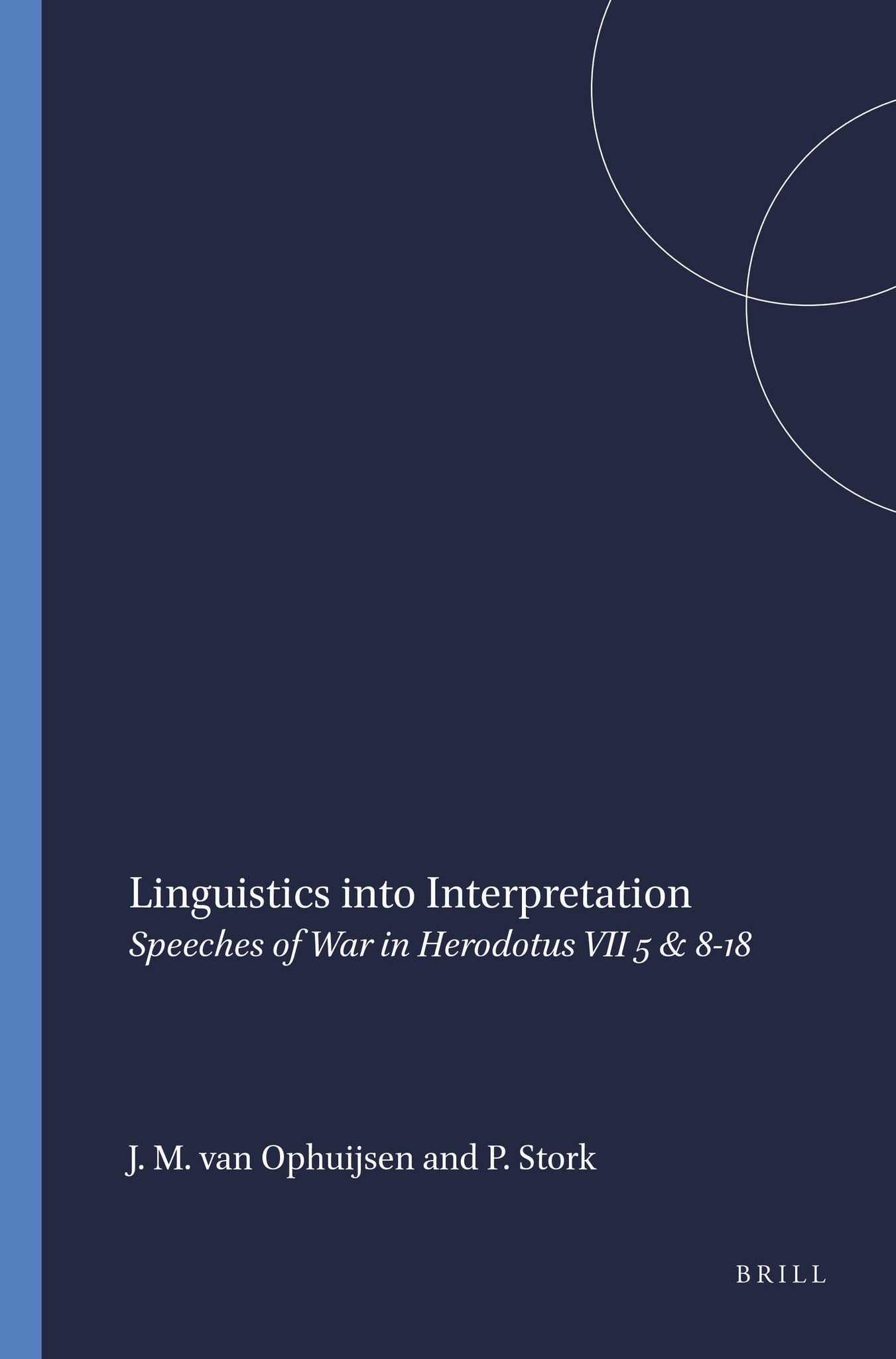 Cover image for Linguistics into Interpretation ISBN 9789004114555