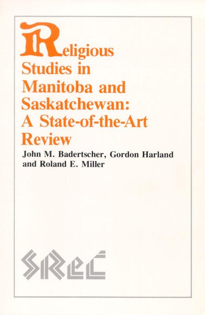 Cover image for Religious Studies in Manitoba and Saskatchewan ISBN 9780889202238