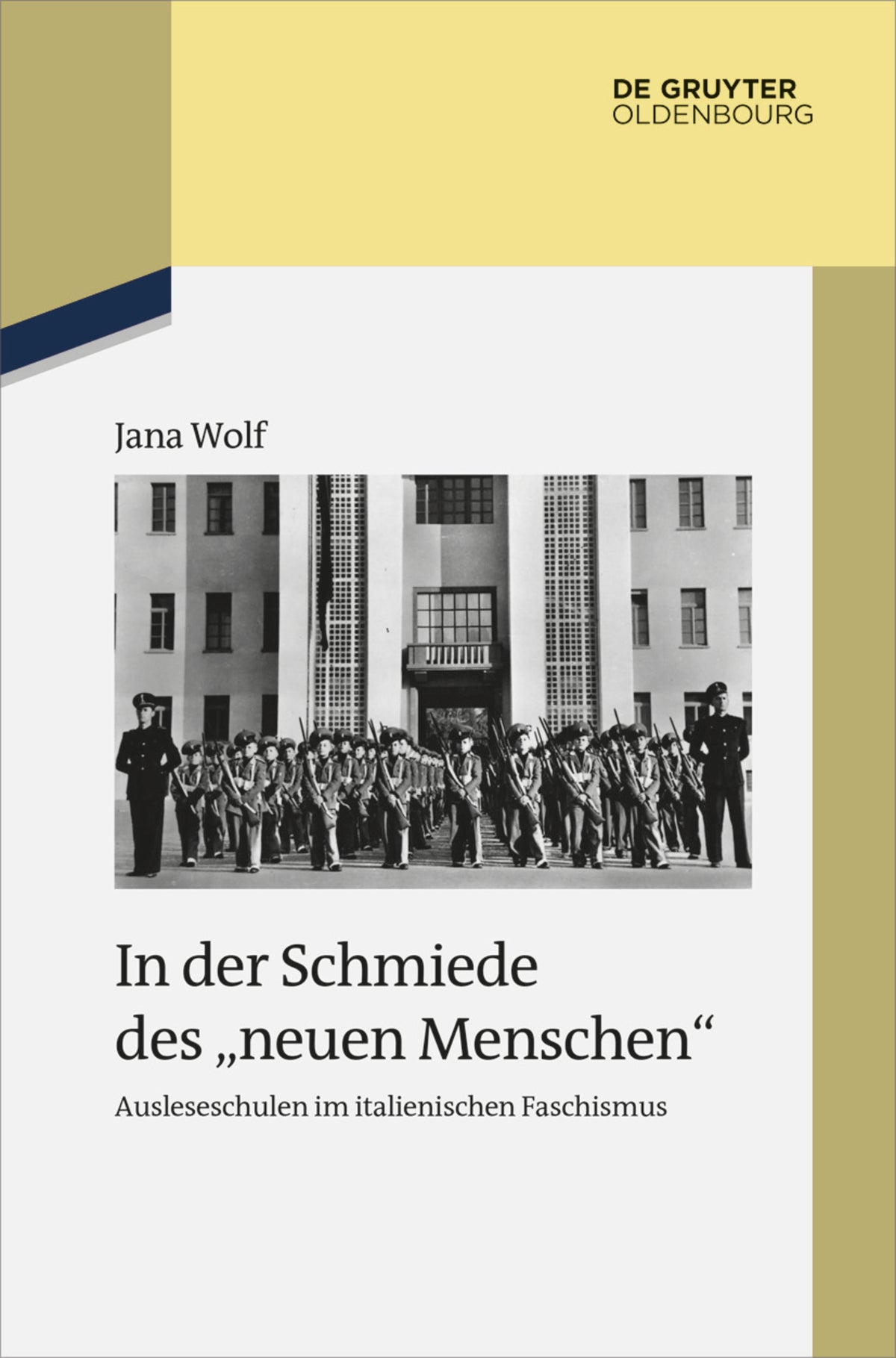 Cover image for In der Schmiede des „neuen Menschen“ ISBN 9783110774634