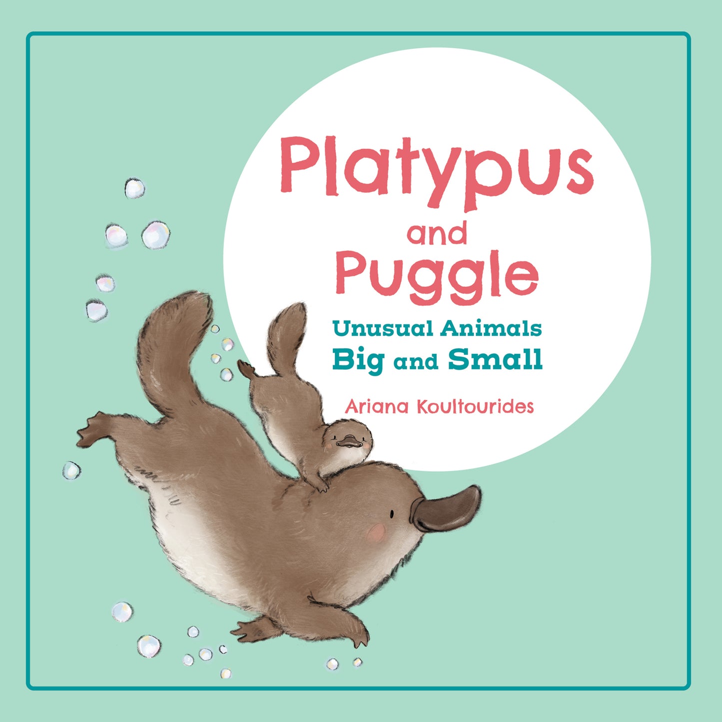Cover image for Platypus and Puggle: Unusual Animals Big and Small ISBN 9781834020808