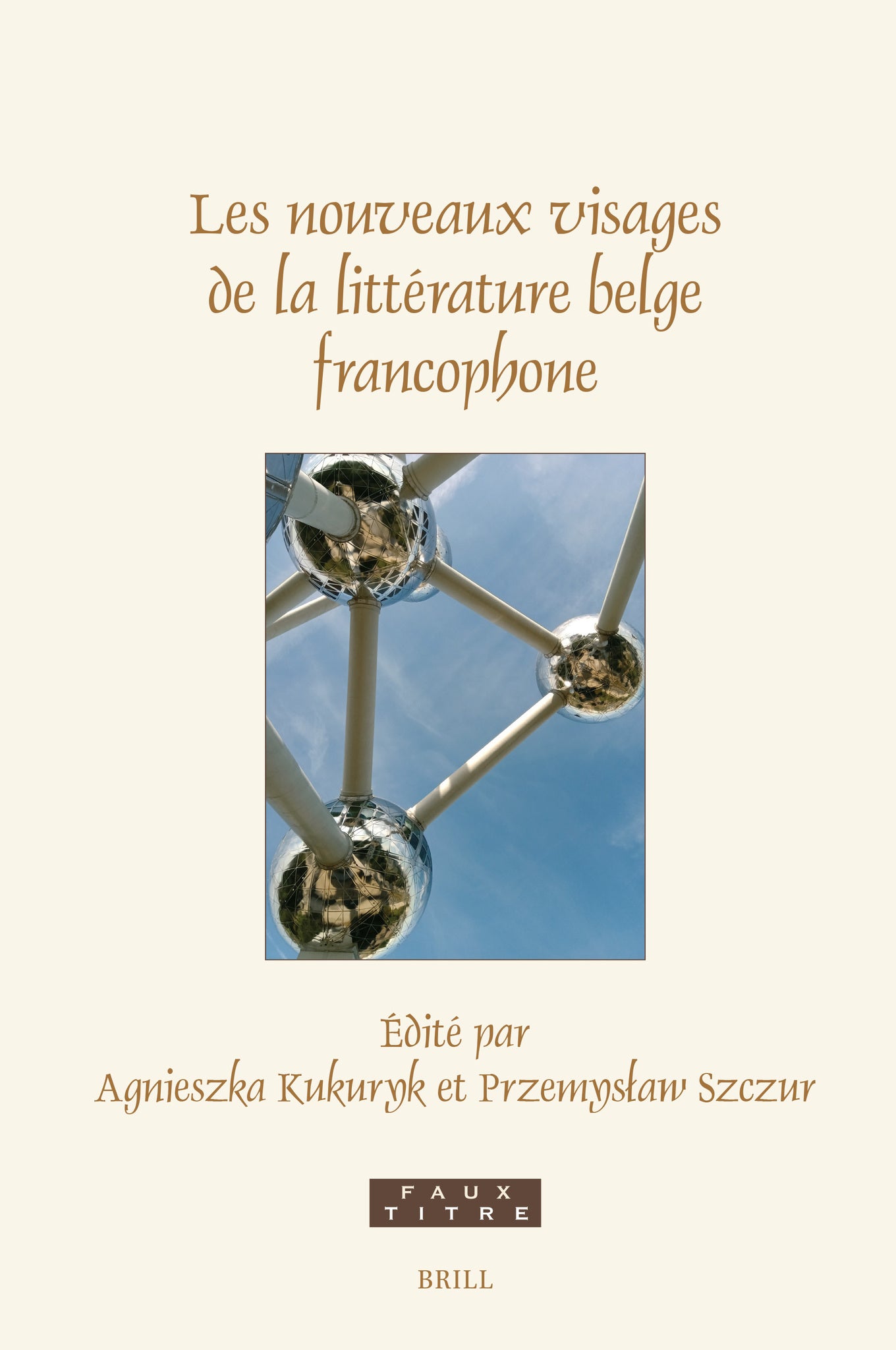Cover image for Les nouveaux visages de la littérature belge francophone ISBN 9789004761384