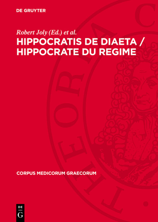 Hippocratis De Diaeta / Hippocrate Du regime