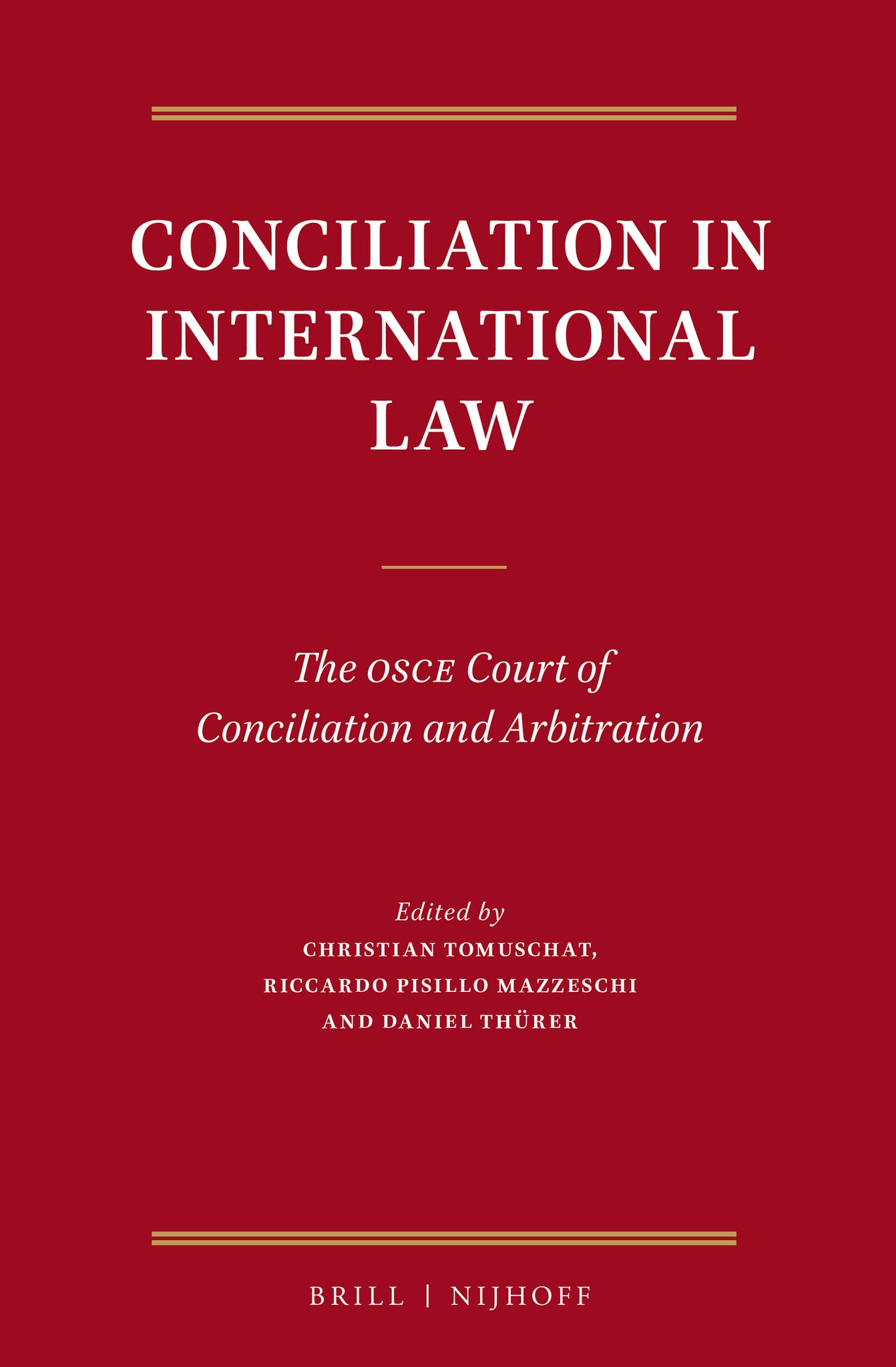 Conciliation in International Law