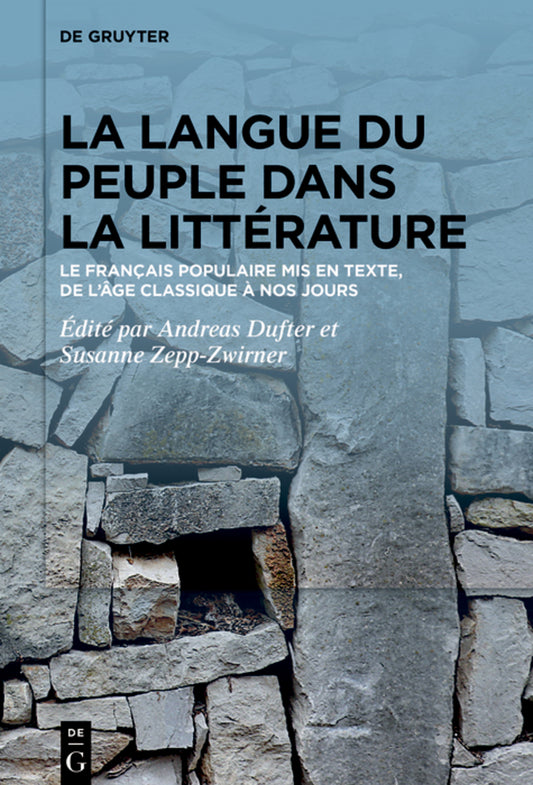 La langue du peuple dans la littérature