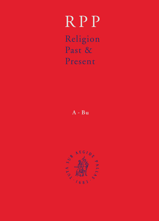 Religion Past and Present, Volume 10 (Pet-Ref)