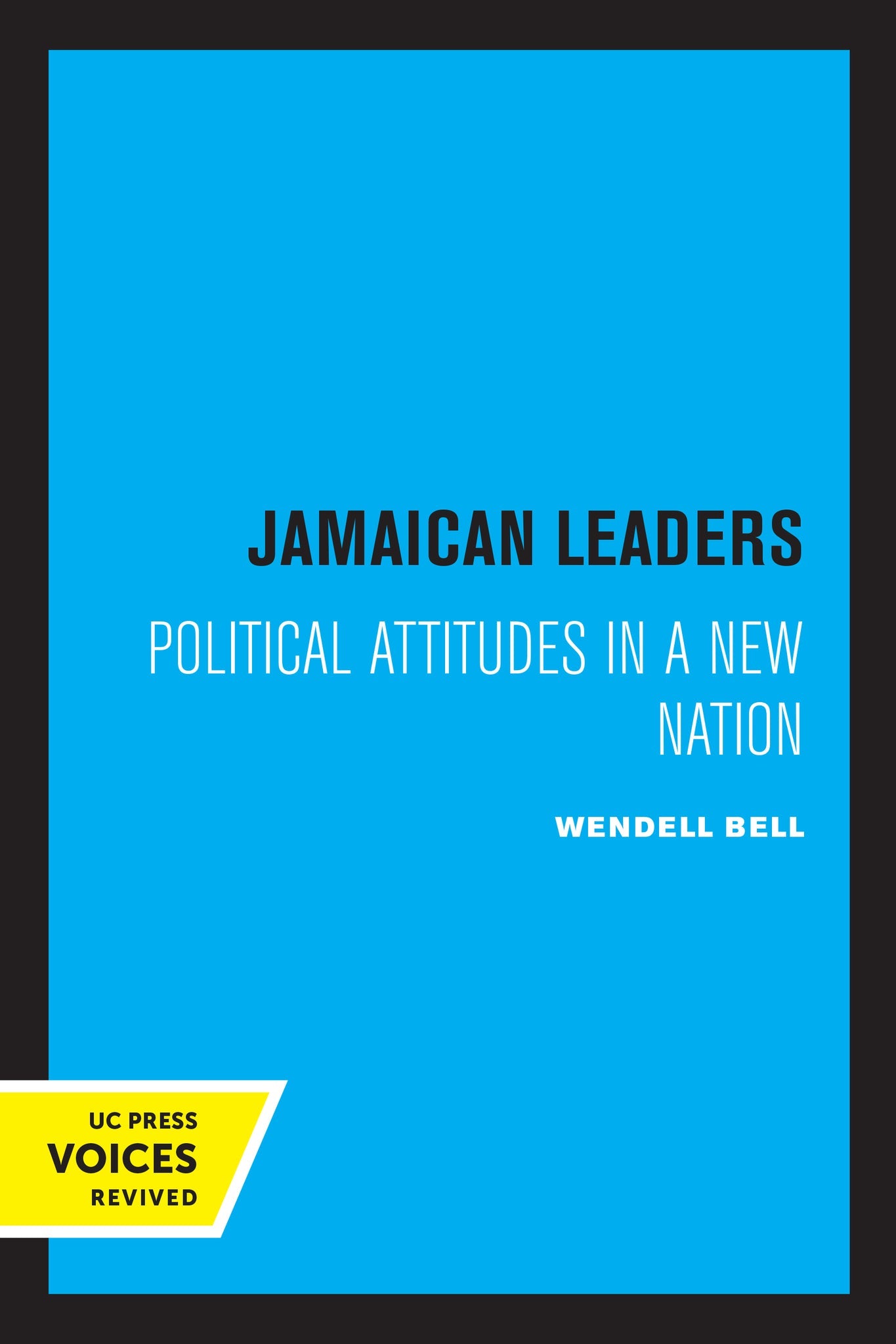 Cover image for Jamaican Leaders ISBN 9780520365049