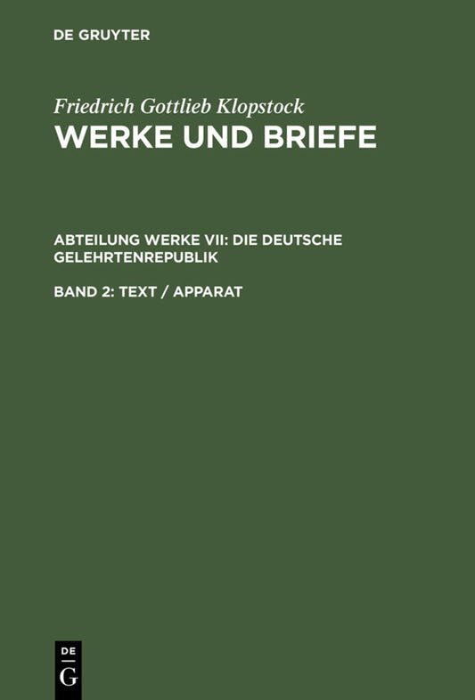 Text / Apparat