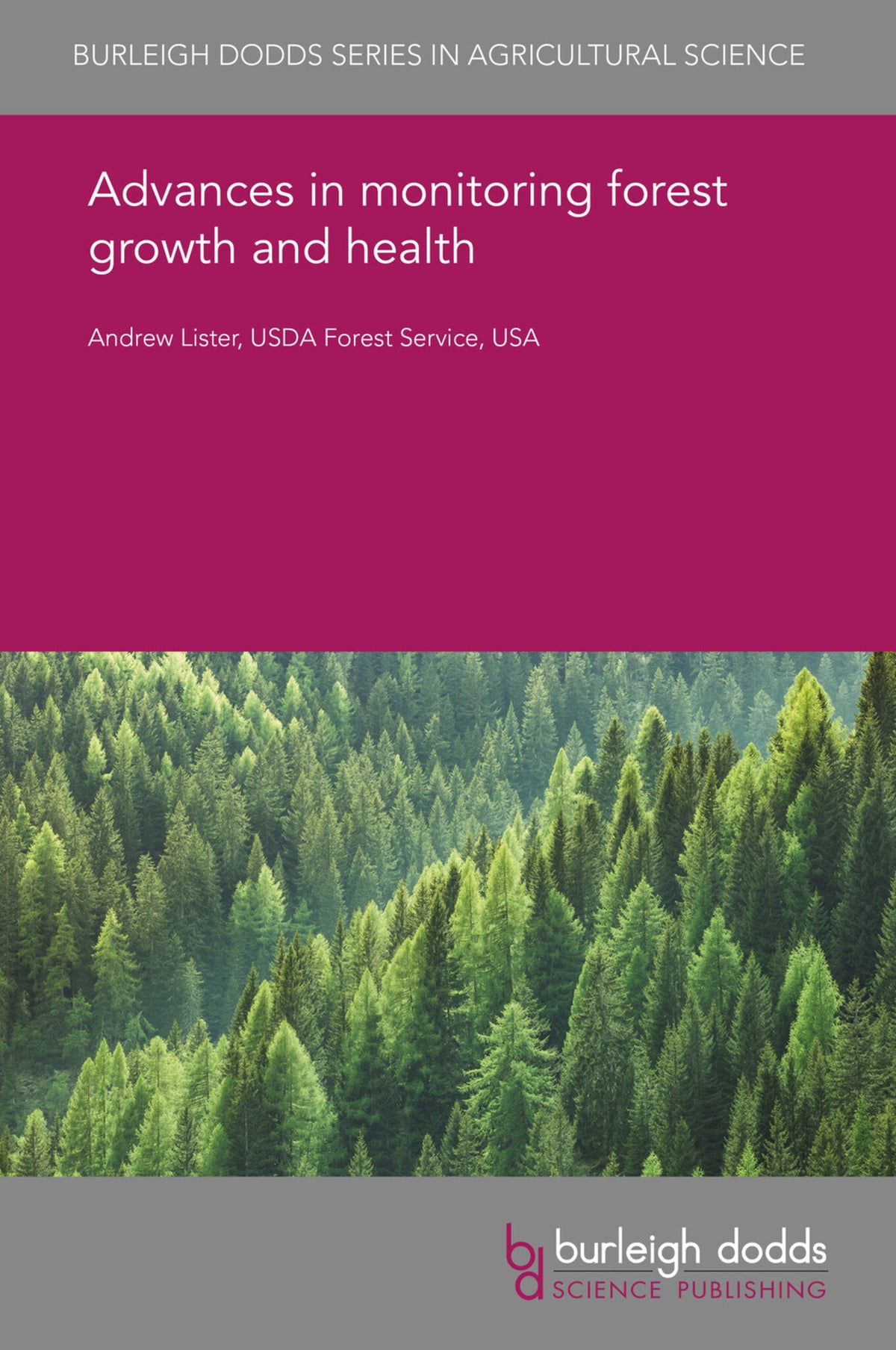 Cover image for Advances in monitoring forest growth and health ISBN 9781786765000