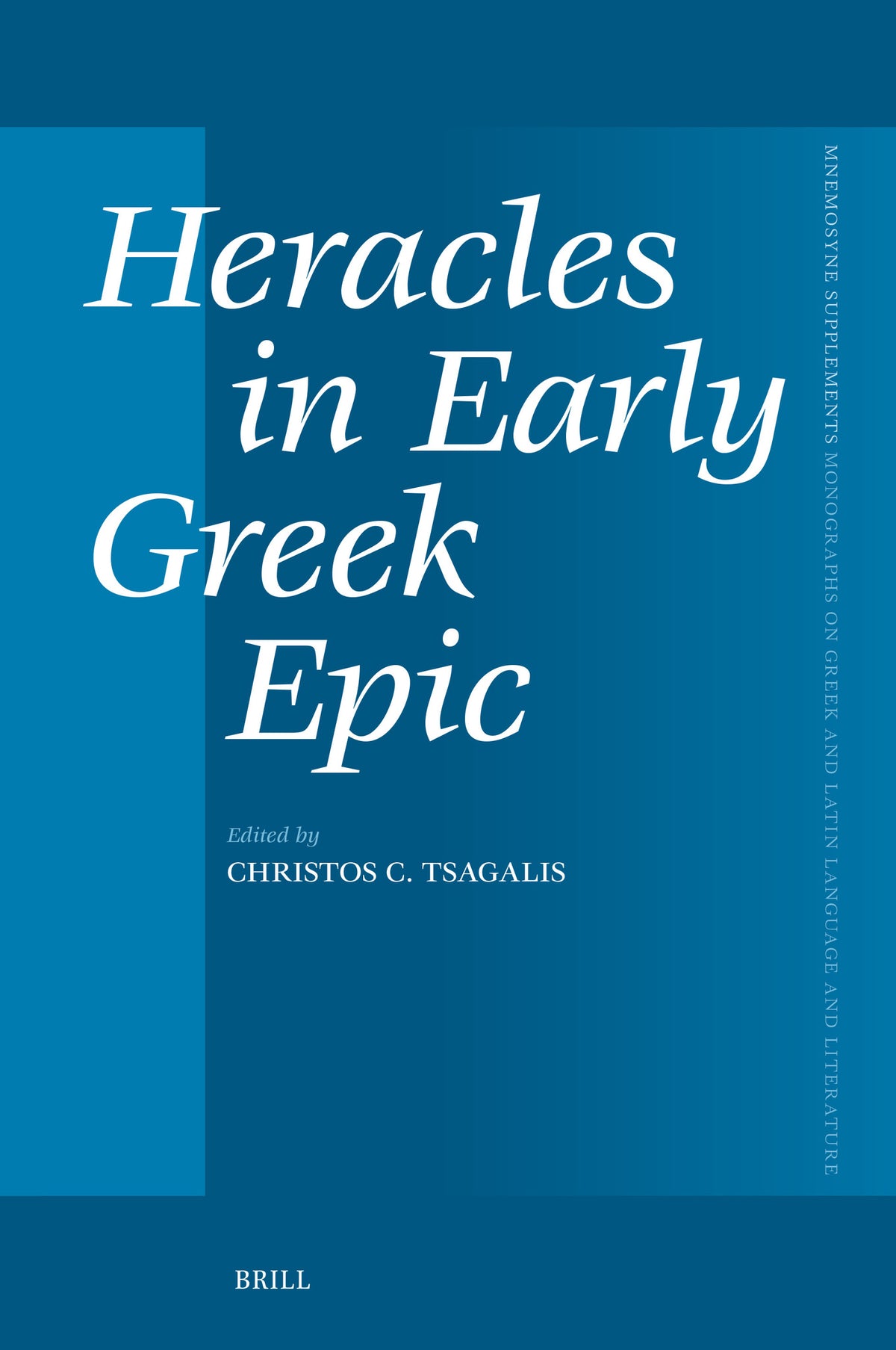 Cover image for Heracles in Early Greek Epic ISBN 9789004696198