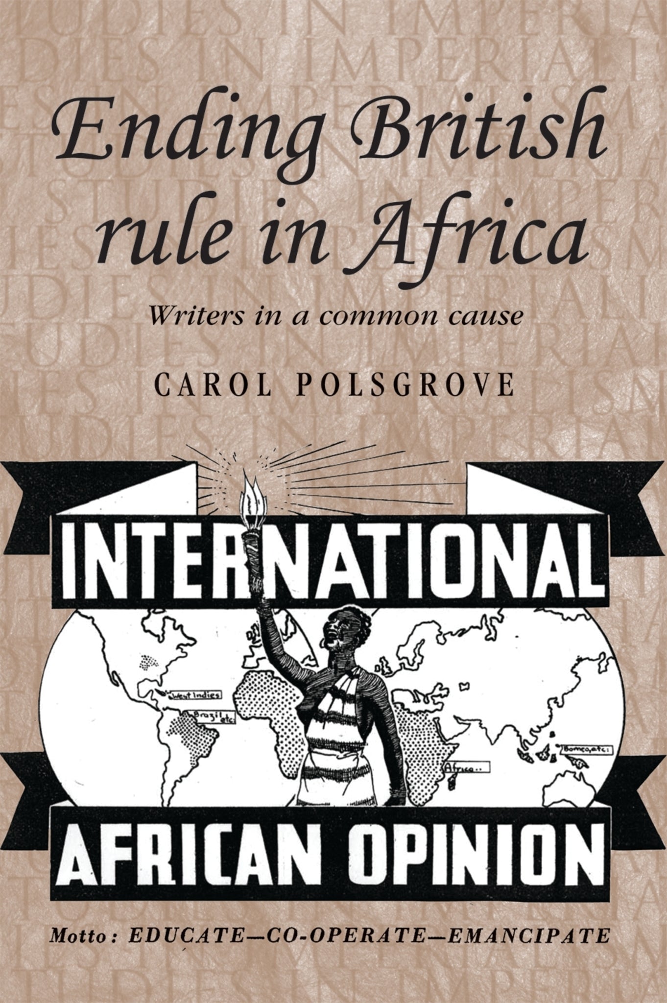 Cover image for Ending British rule in Africa ISBN 9780719077678