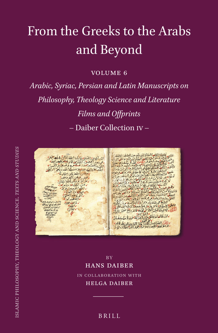 Cover image for From the Greeks to the Arabs and Beyond ISBN 9789004442498