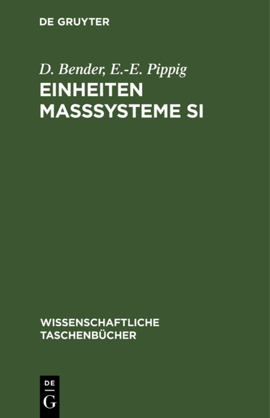 Einheiten Maßsysteme SI