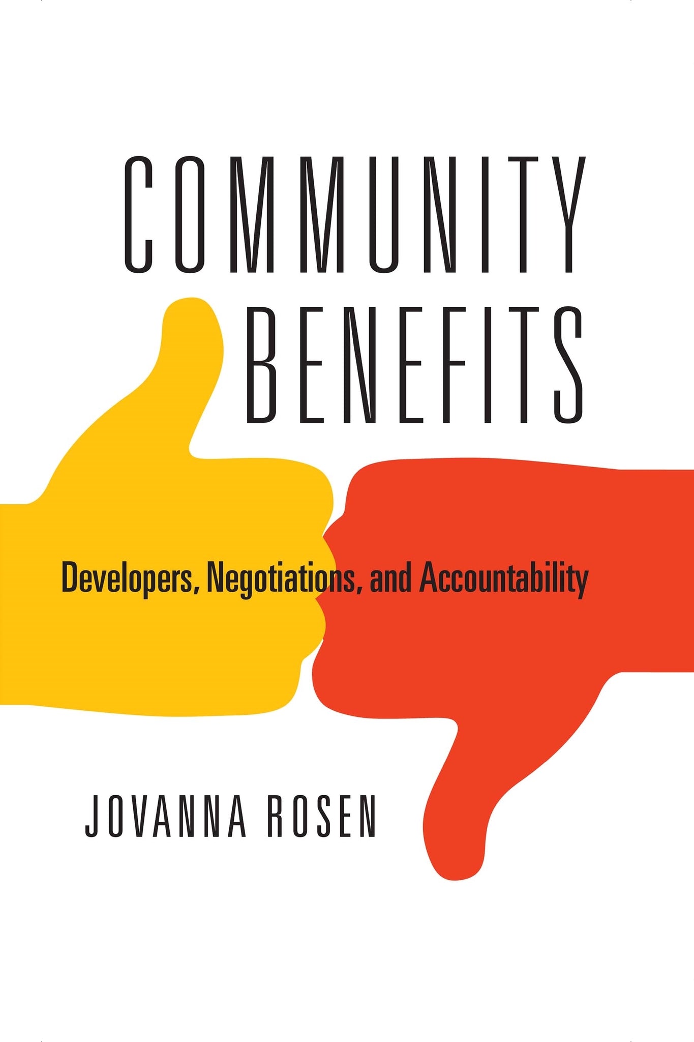 Cover image for Community Benefits ISBN 9781512824131