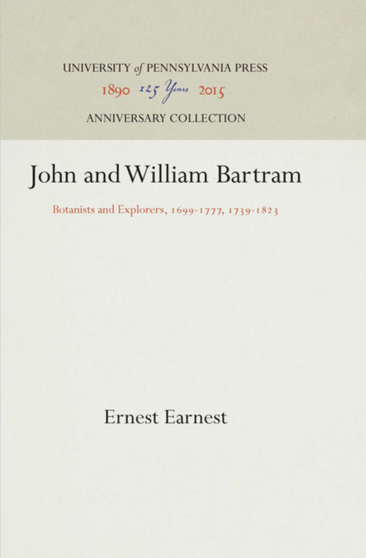 Cover image for John and William Bartram ISBN 9781512815696