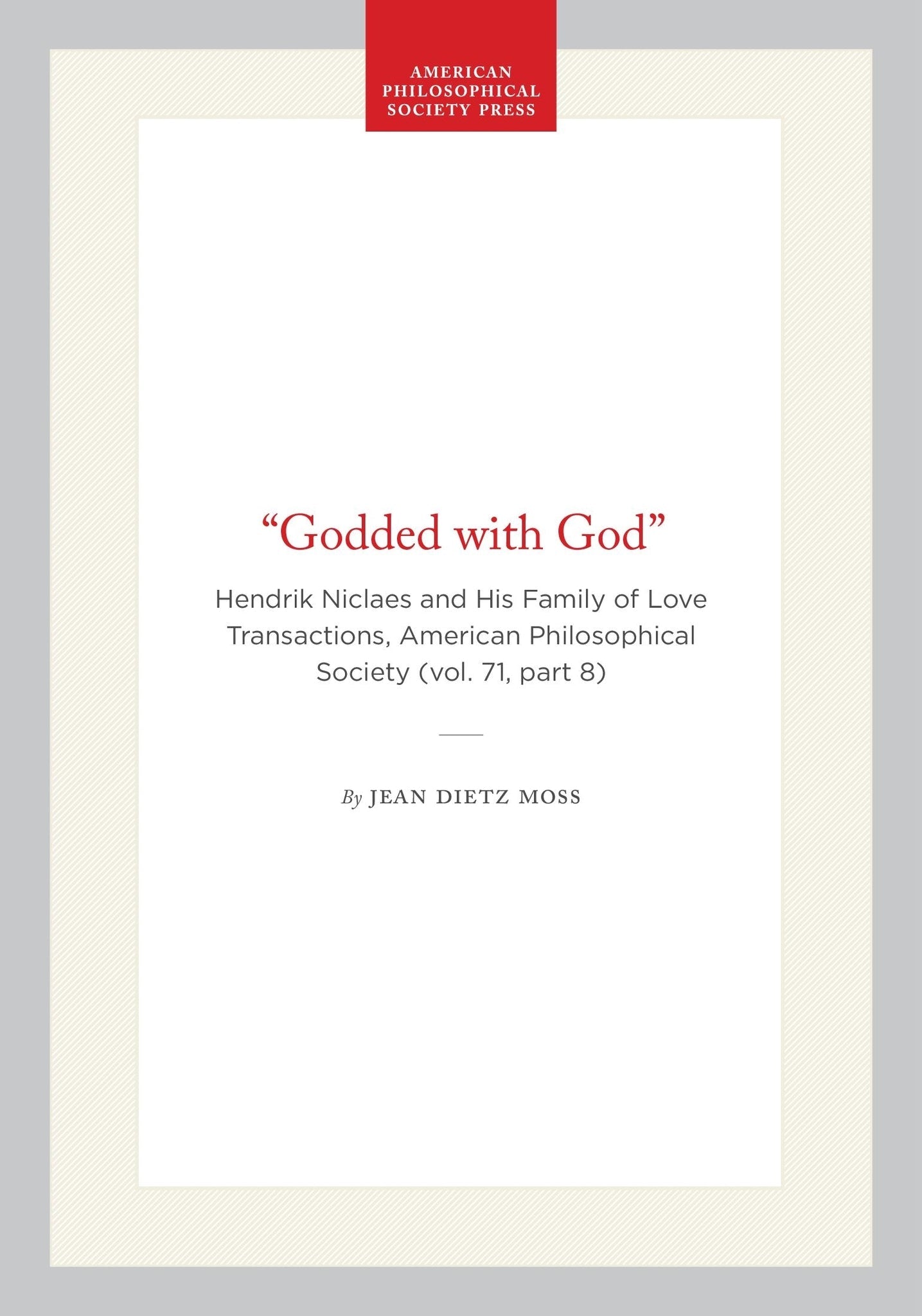 “Godded with God”