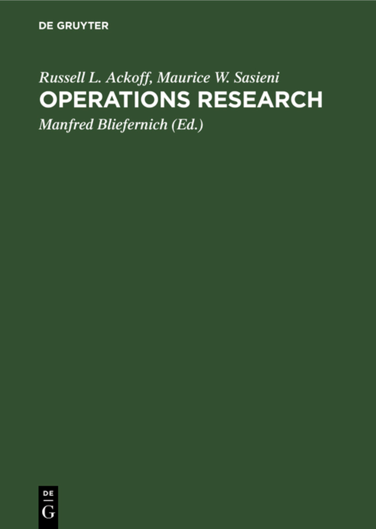 Operations Research