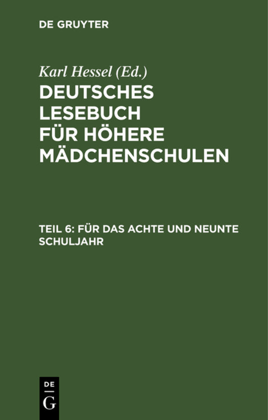 Für das achte und neunte Schuljahr