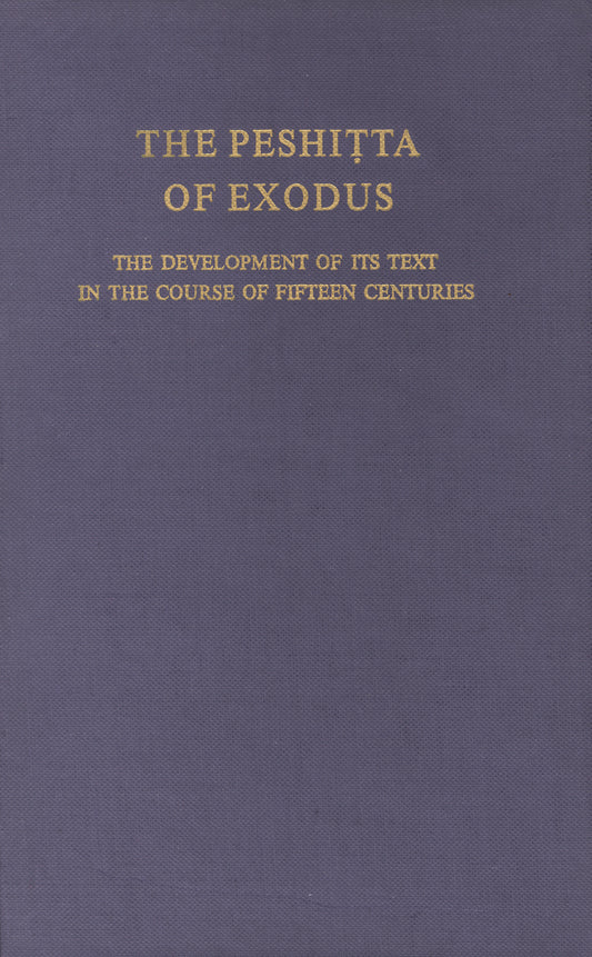 The Peshitta of Exodus