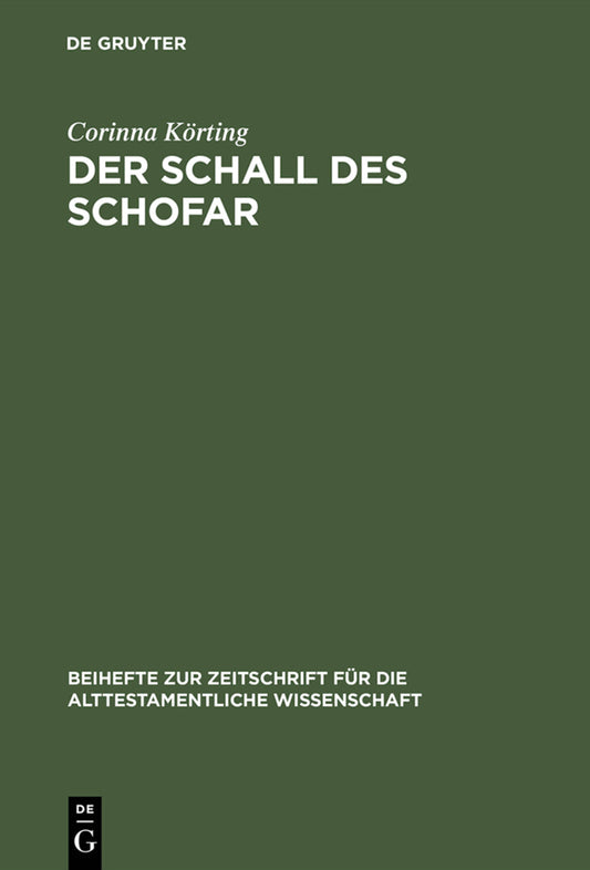 Der Schall des Schofar