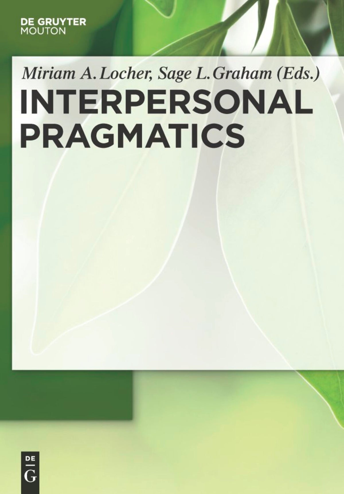 Cover image for Interpersonal Pragmatics ISBN 9783110214321