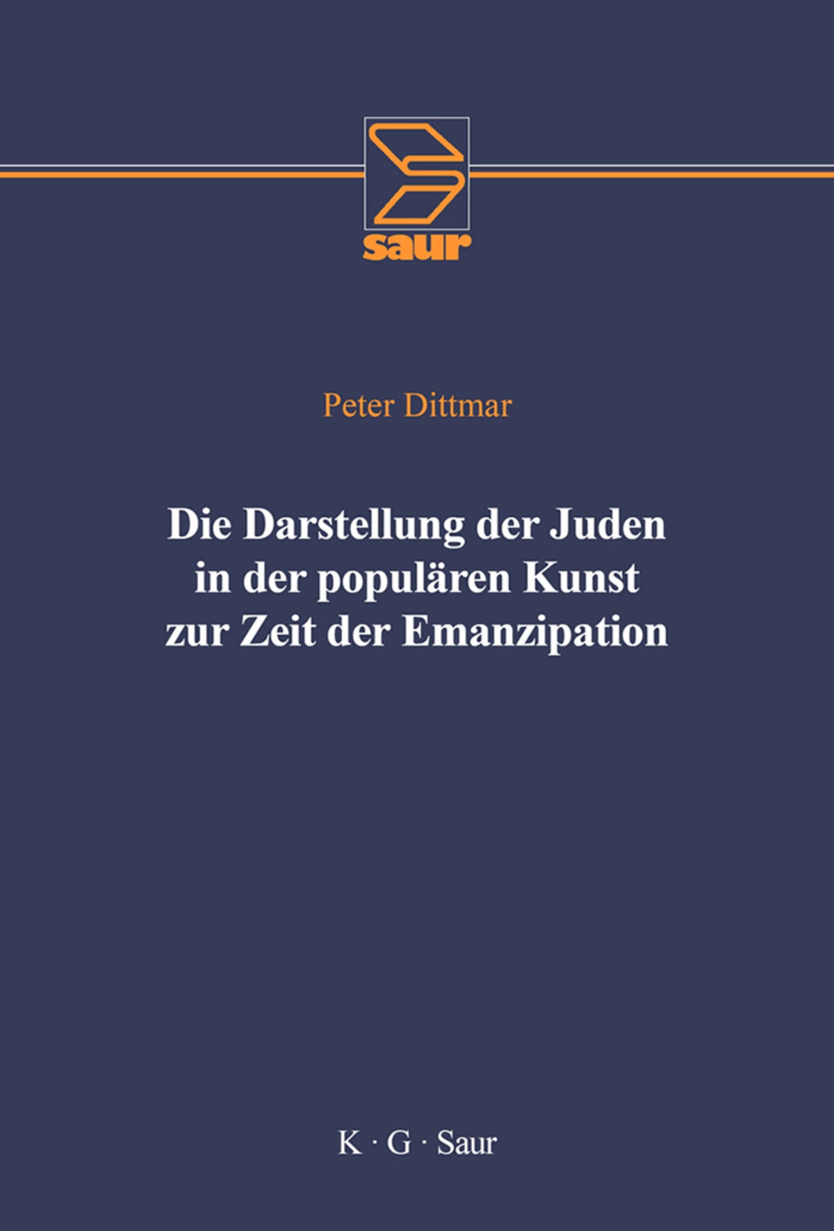 Die Darstellung der Juden in der populären Kunst zur Zeit der Emanzipation