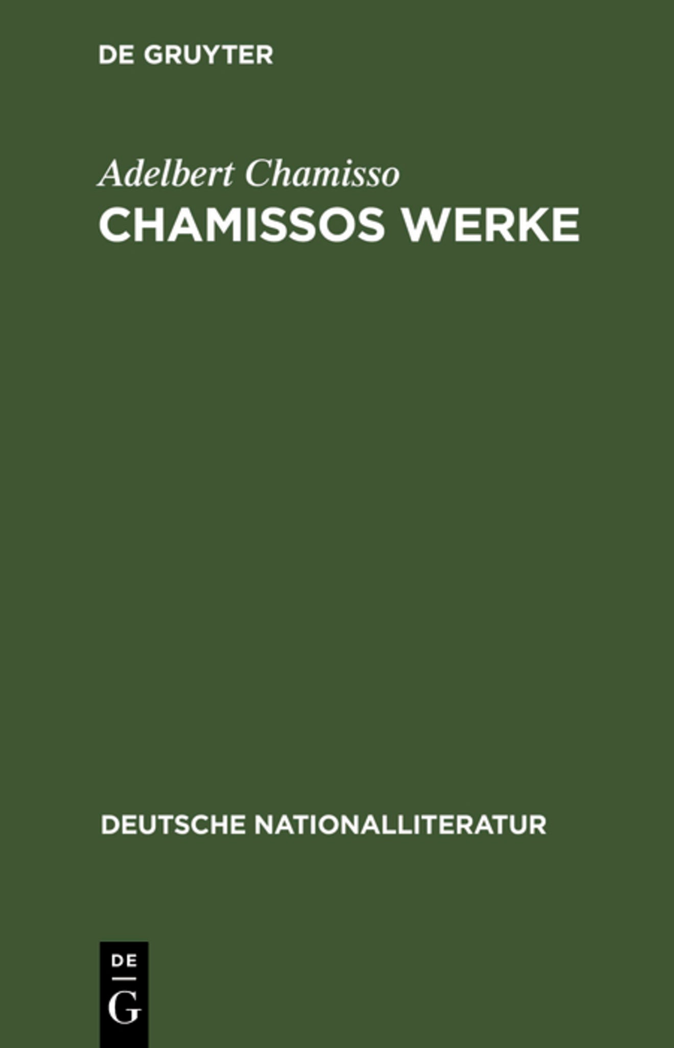 Chamissos Werke