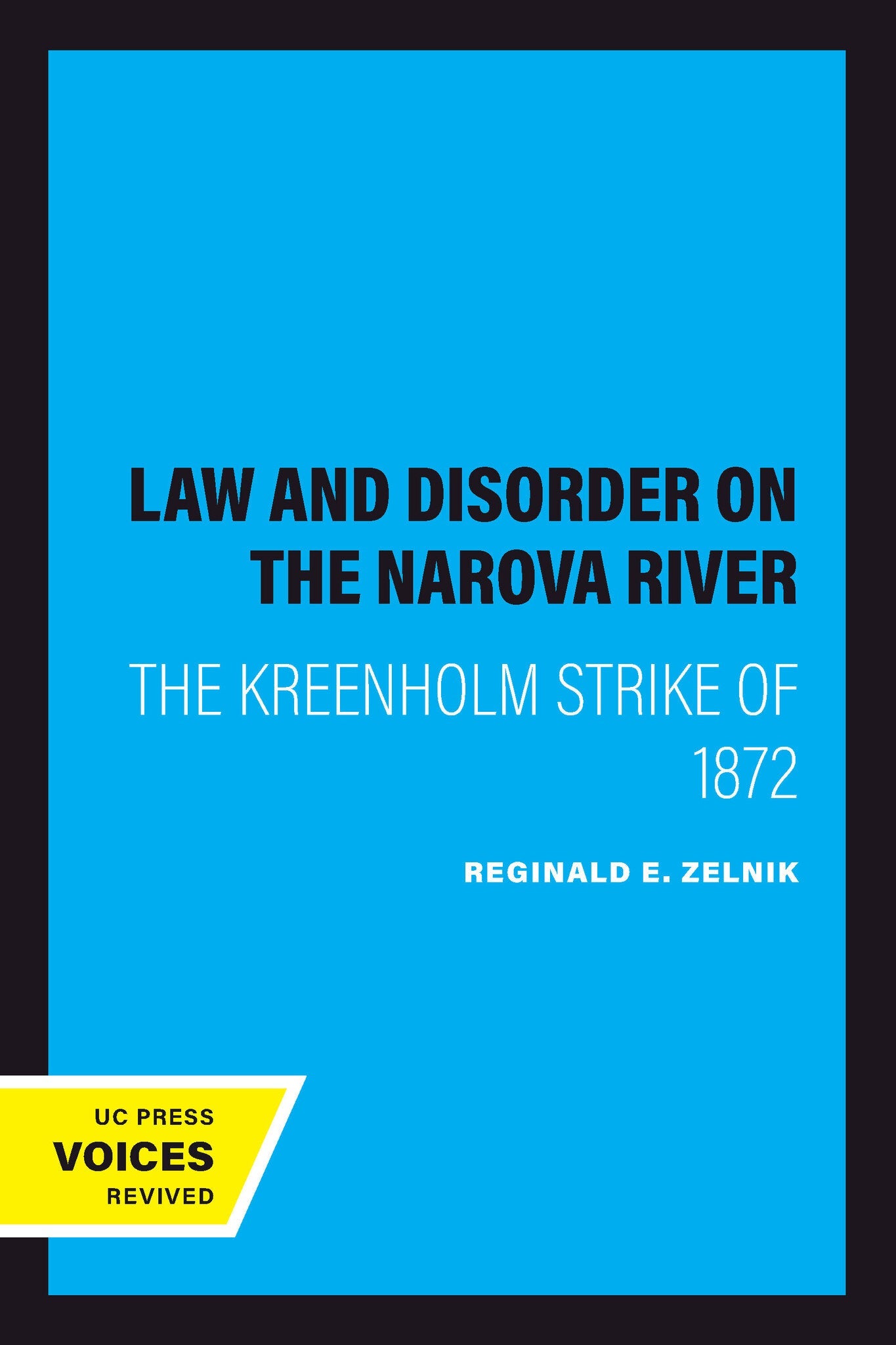 Cover image for Law and Disorder on the Narova River ISBN 9780520084810