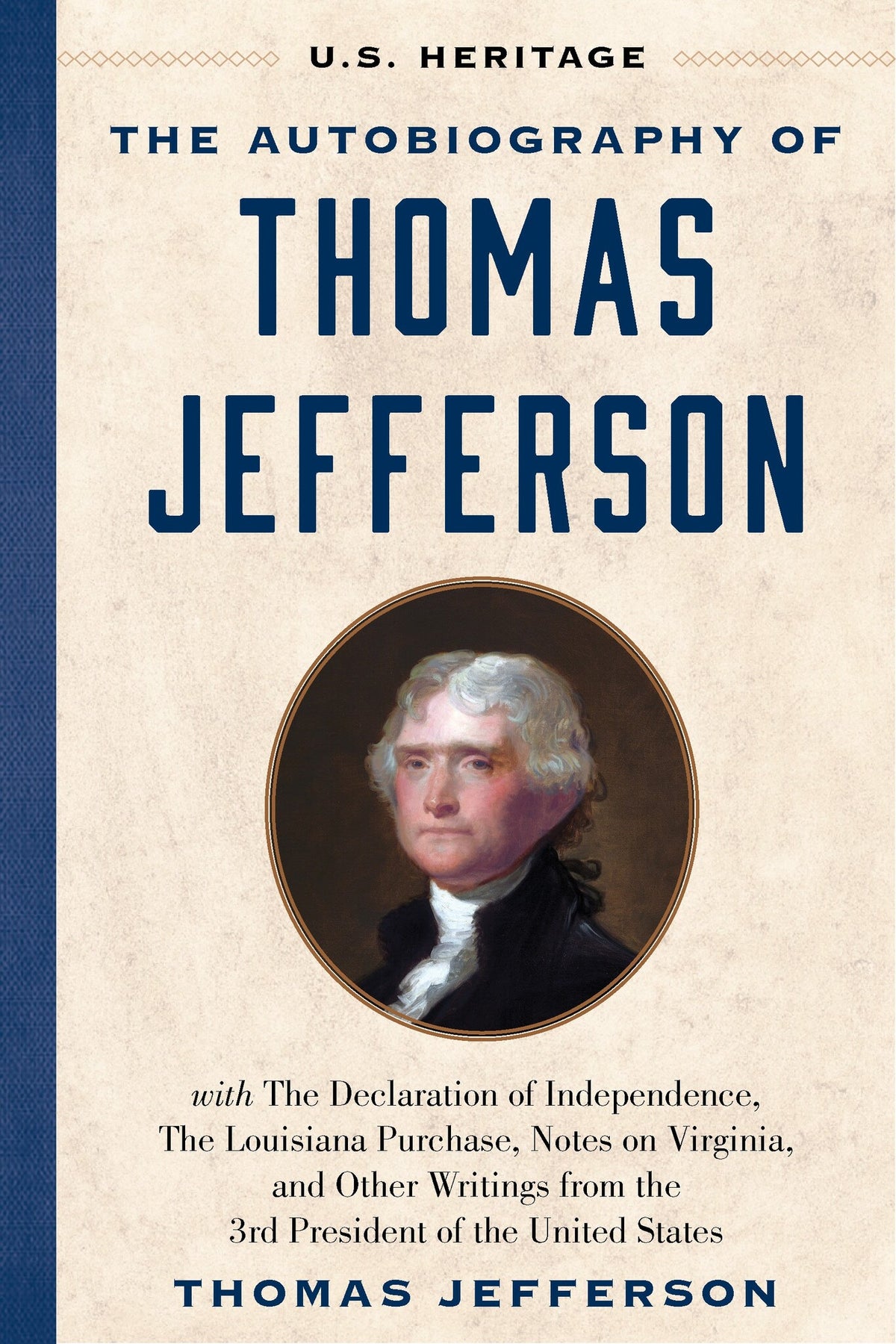 Cover image for The Autobiography of Thomas Jefferson (U.S. Heritage) ISBN 9781630062590