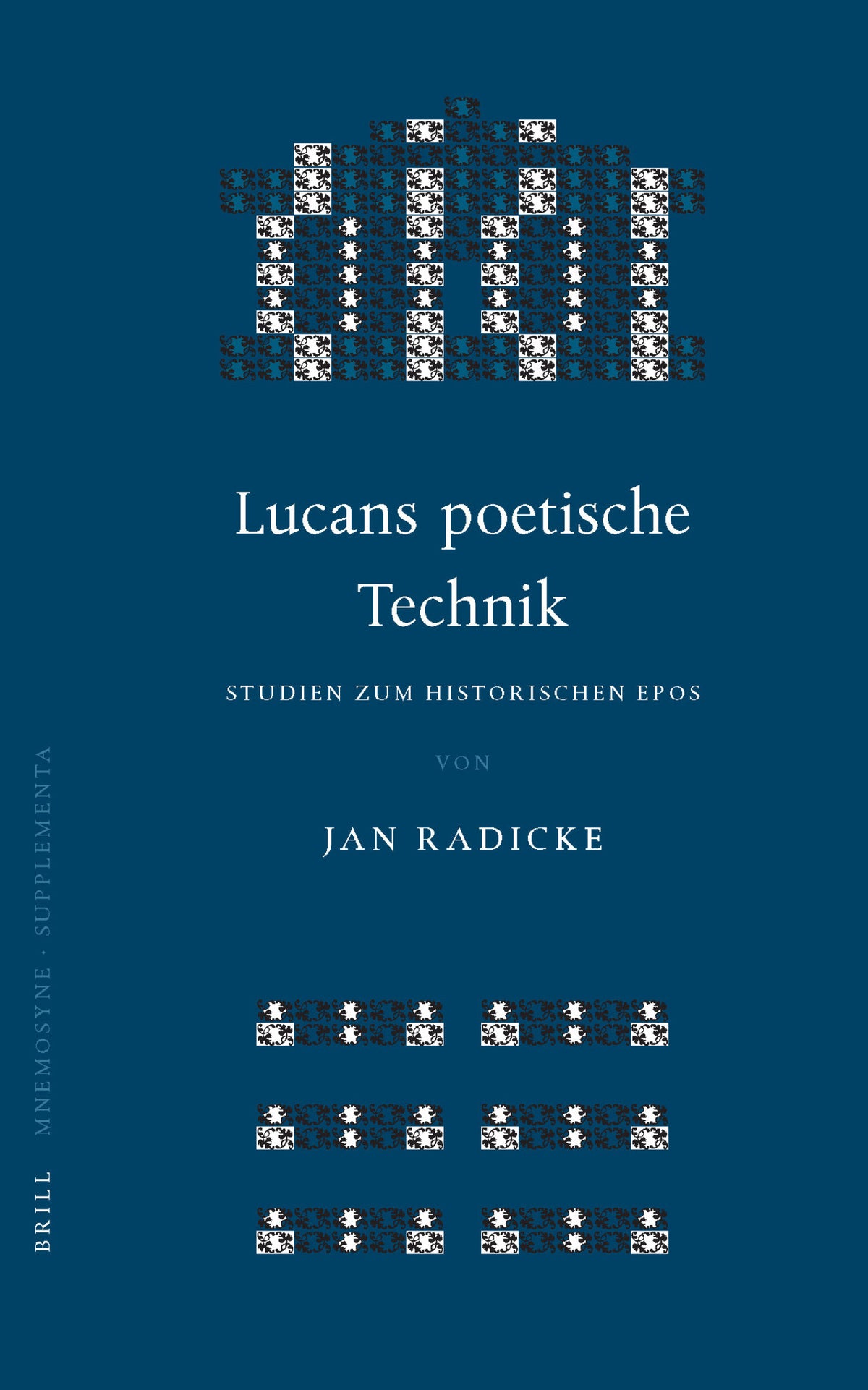 Cover image for Lucans Poetische Technik ISBN 9789004137455