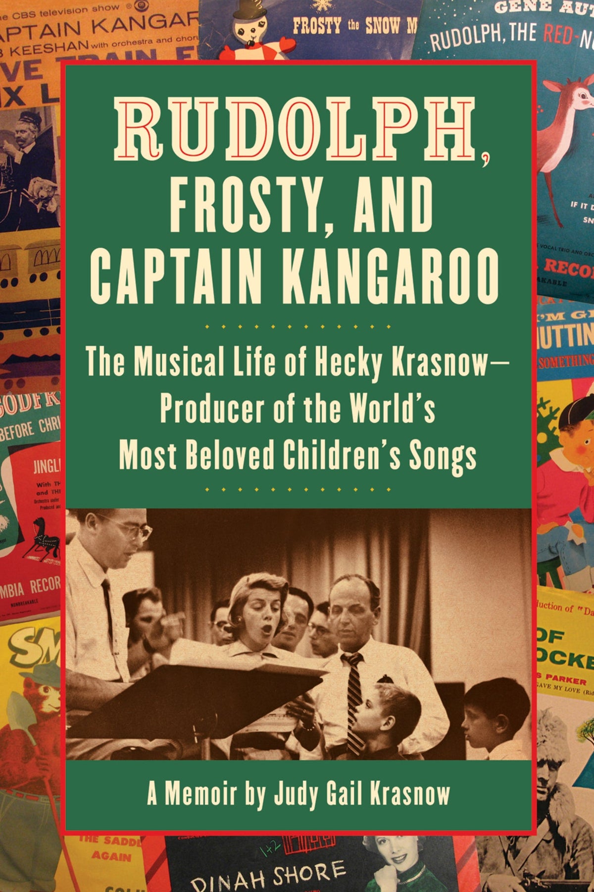 Cover image for Rudolph, Frosty, and Captain Kangaroo ISBN 9781595801333
