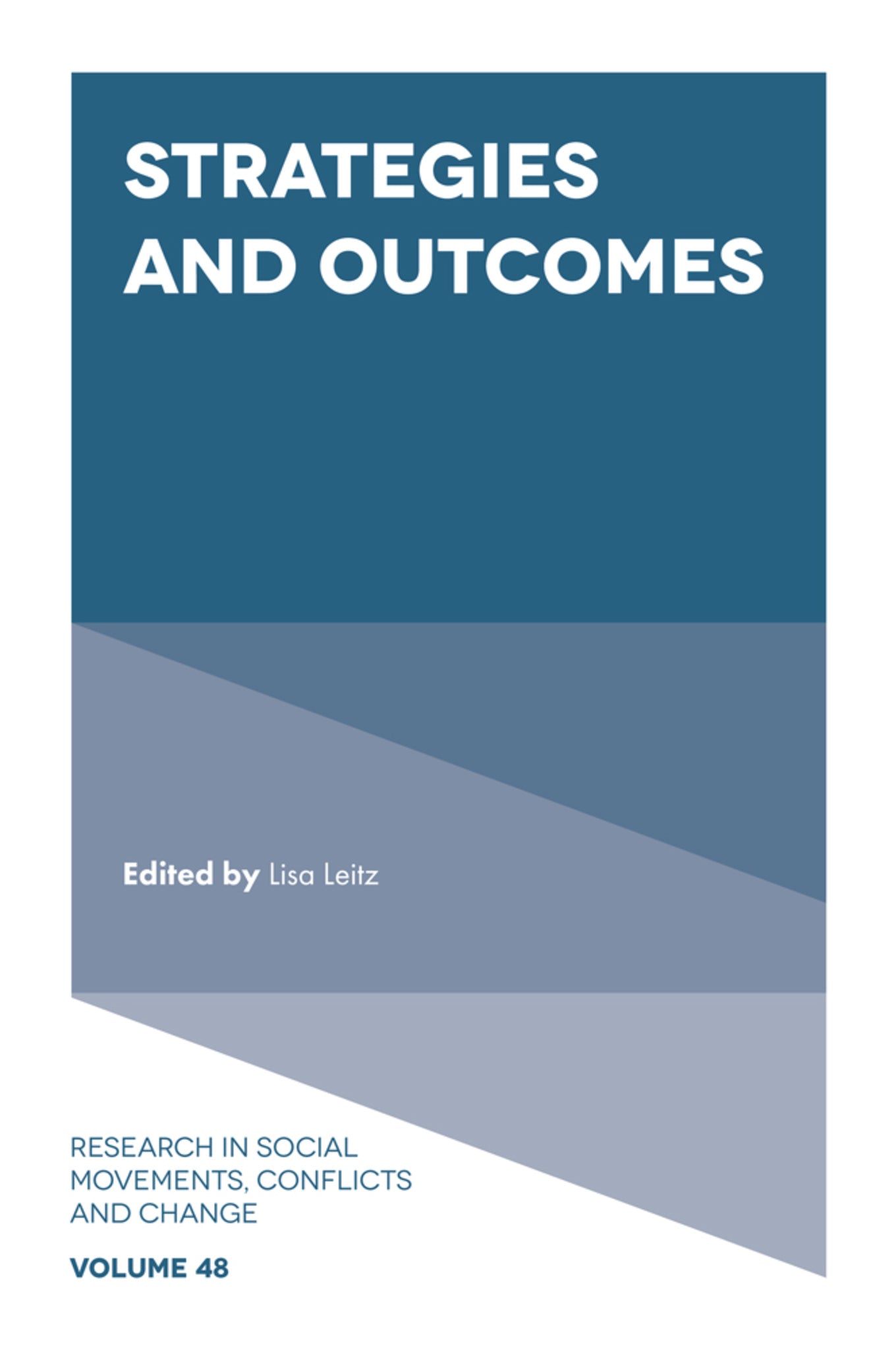 Cover image for Strategies and Outcomes ISBN 9781837979349