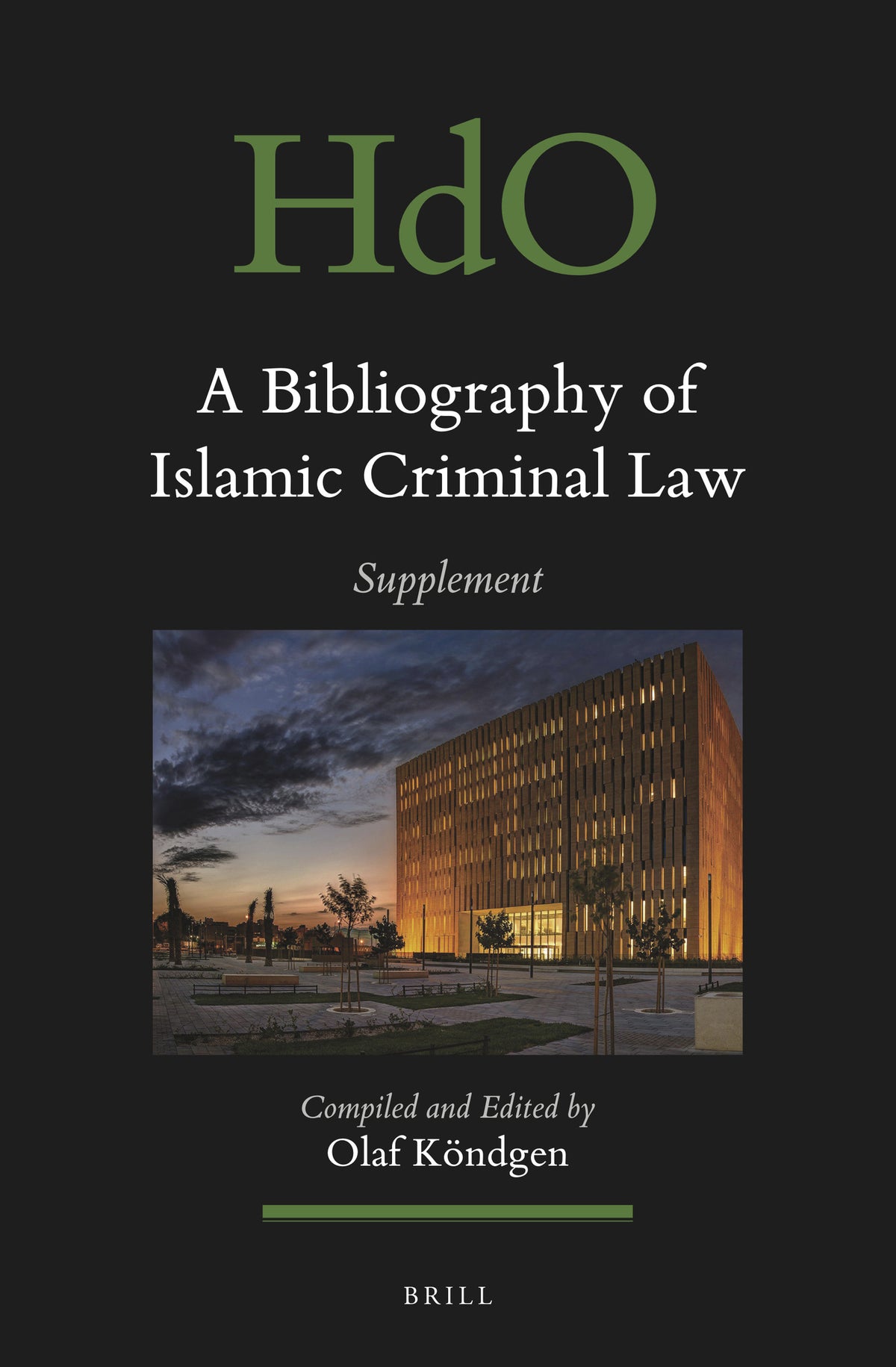 A Bibliography of Islamic Criminal Law, Supplement