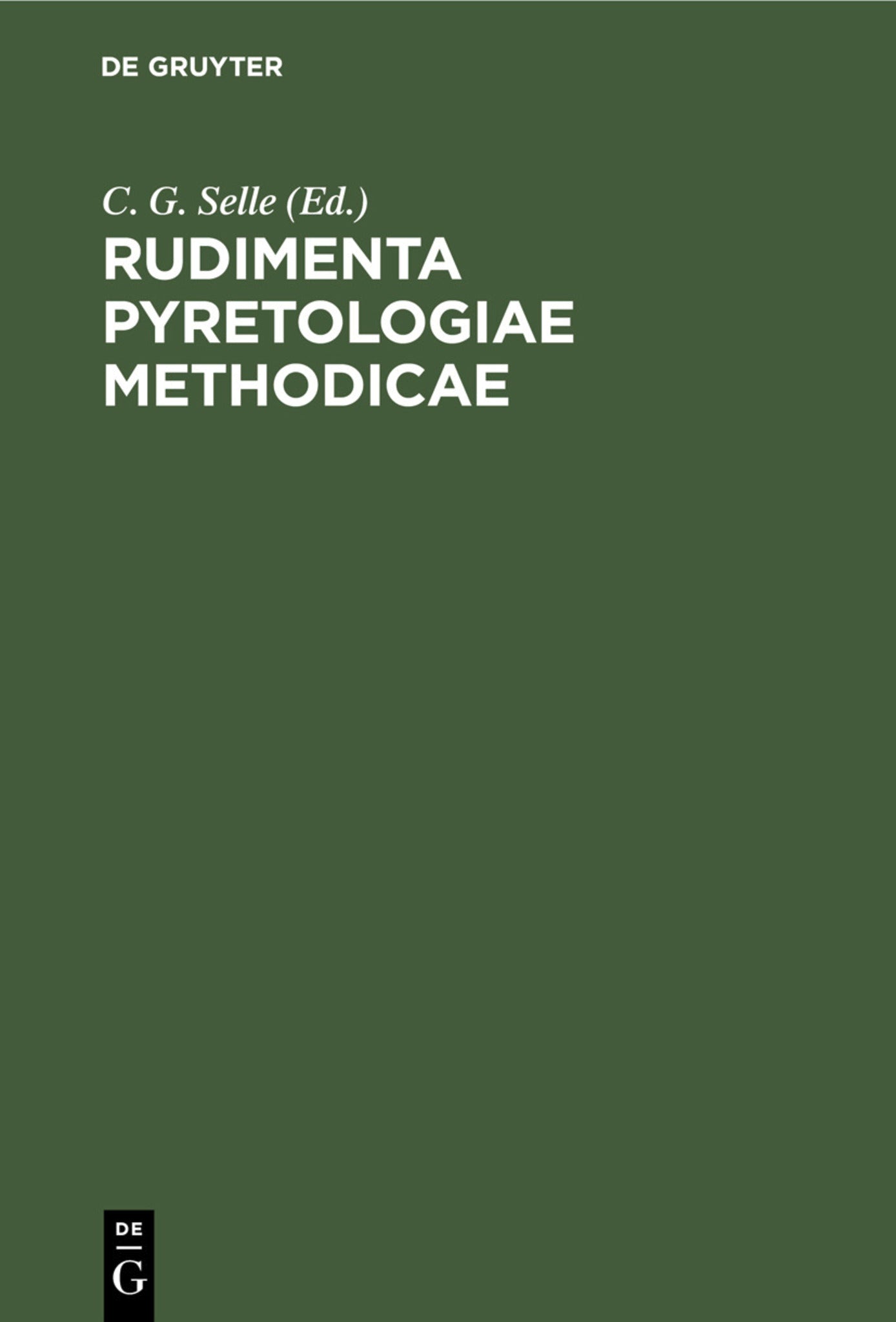 Rudimenta Pyretologiae methodicae