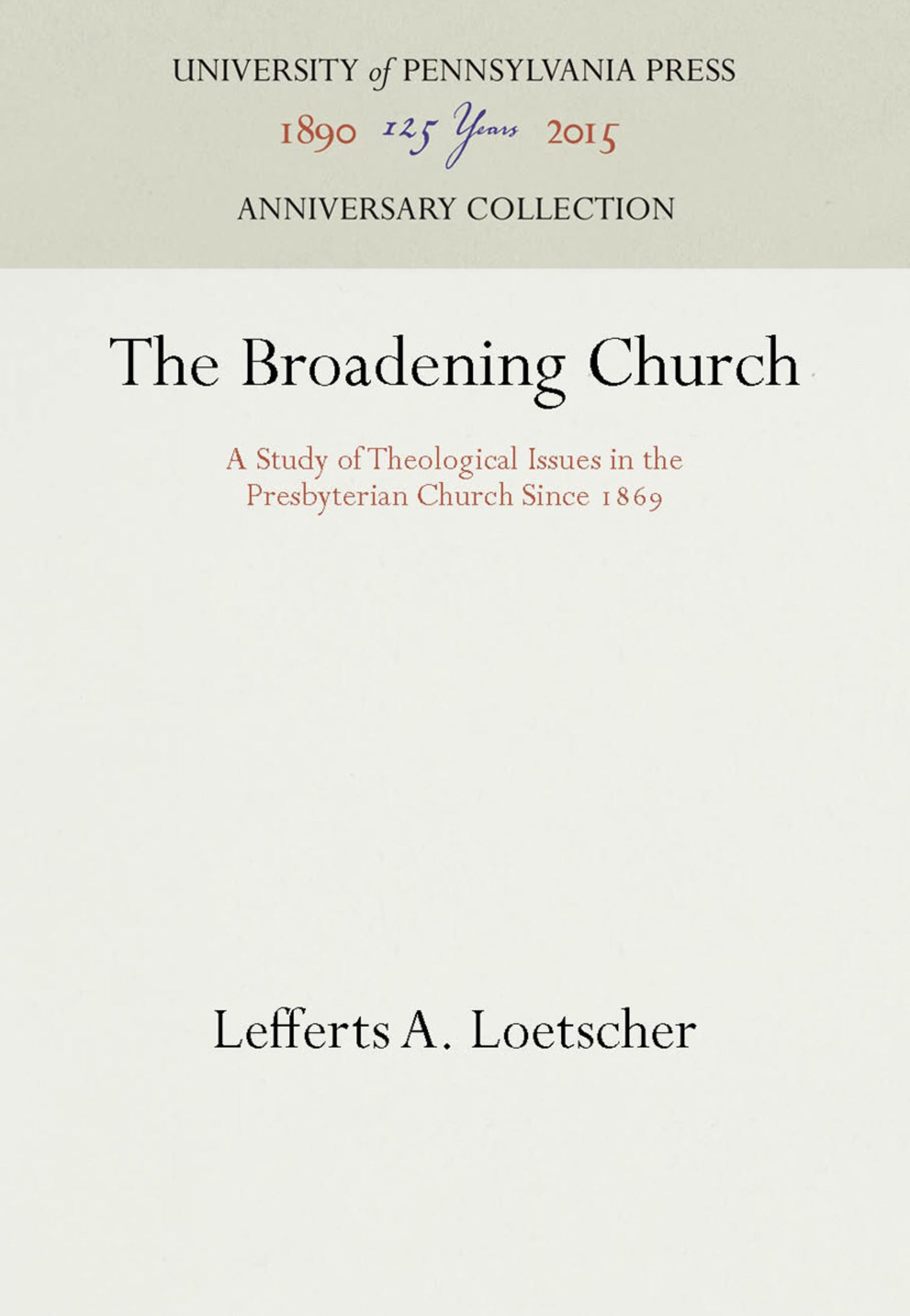 The Broadening Church