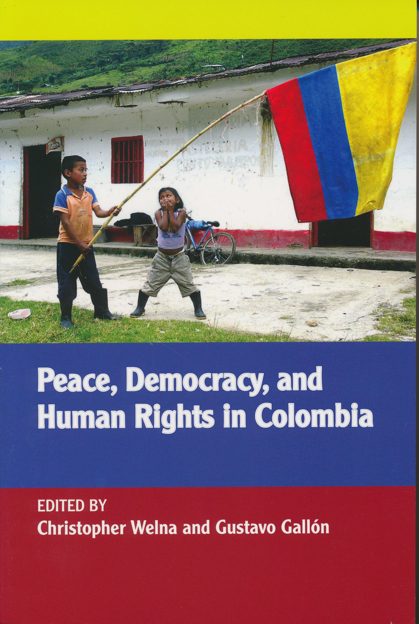 Cover image for Peace, Democracy, and Human Rights in Colombia ISBN 9780268044091