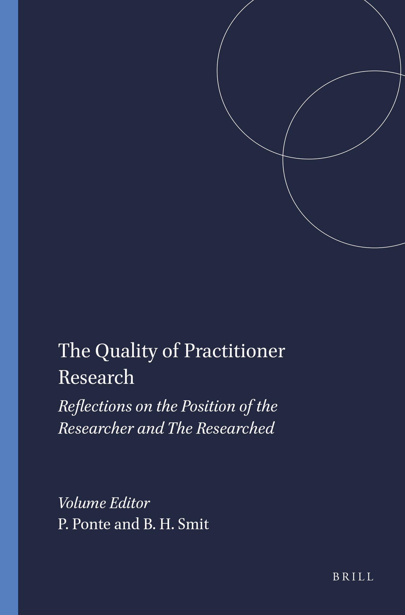 Cover image for The Quality of Practitioner Research ISBN 9789087902452