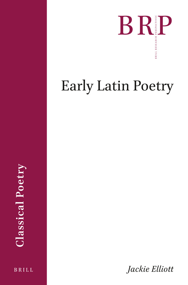 Early Latin Poetry