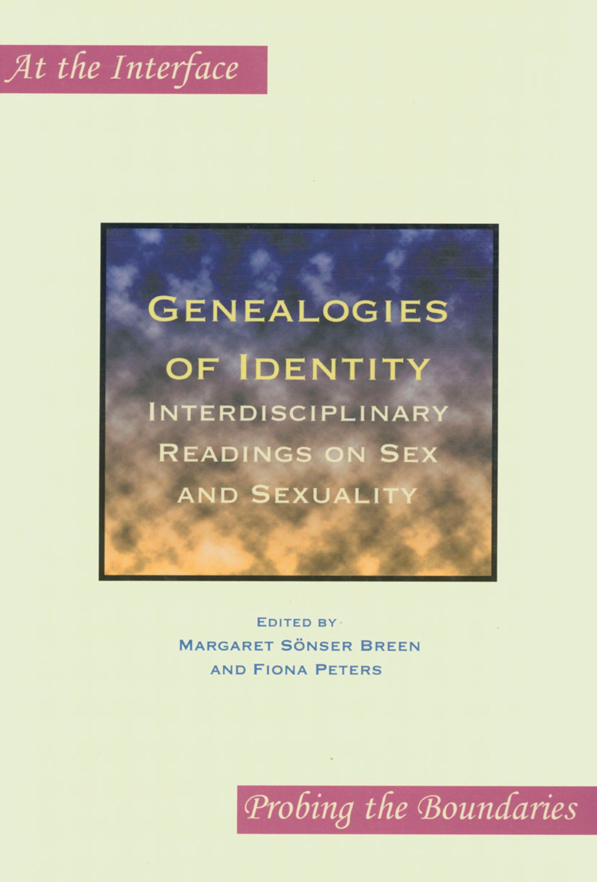 Cover image for Genealogies of Identity ISBN 9789042017580