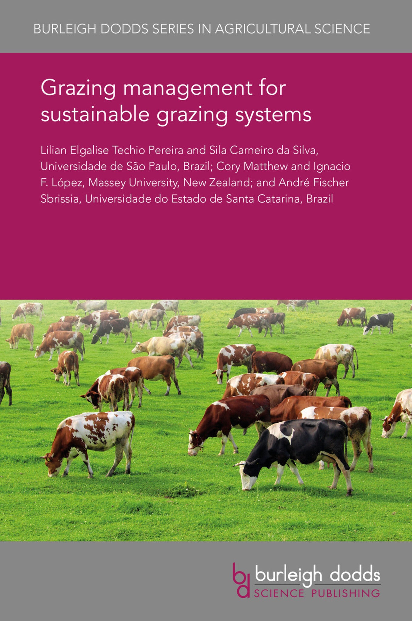 Cover image for Grazing management for sustainable grazing systems ISBN 9781838796877