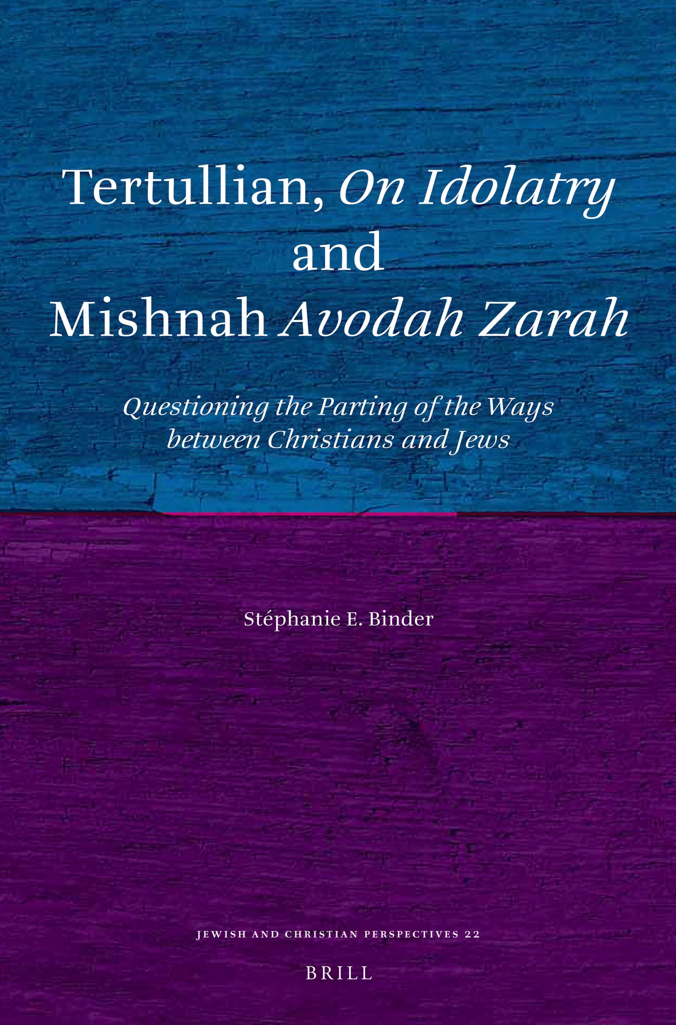 Tertullian, On Idolatry and Mishnah Avodah Zarah