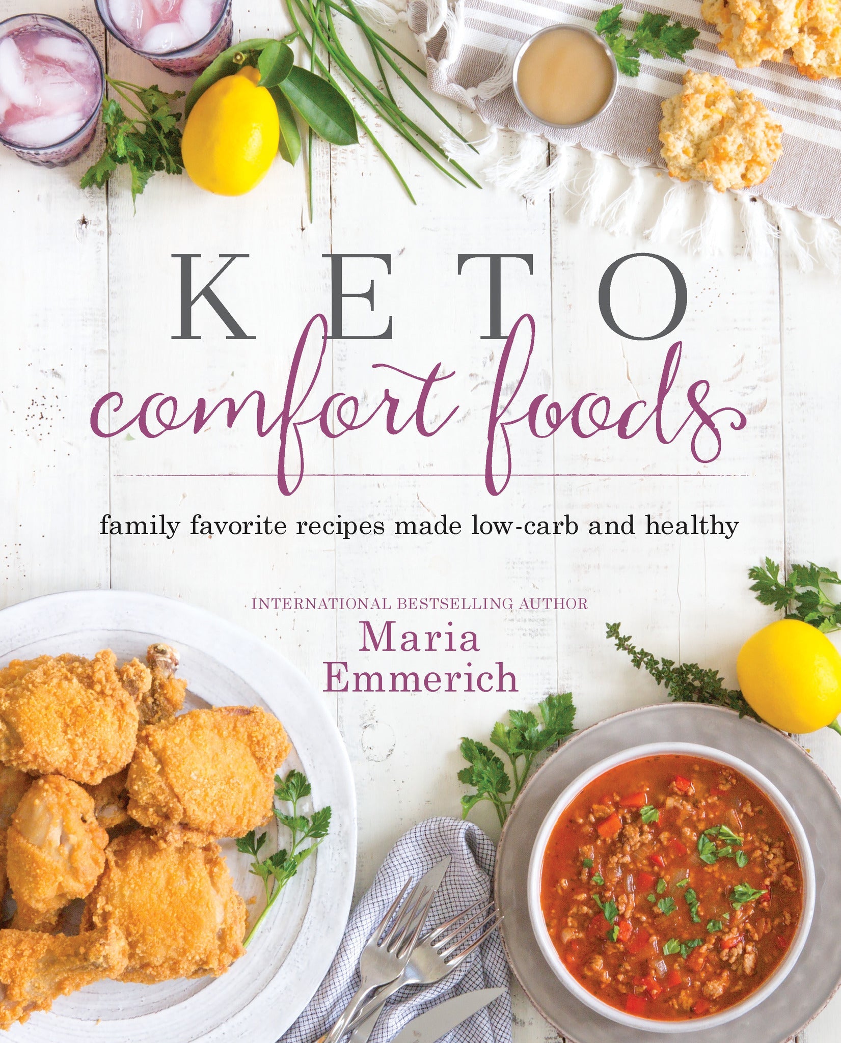 Cover image for Keto Comfort Foods ISBN 9781628602579