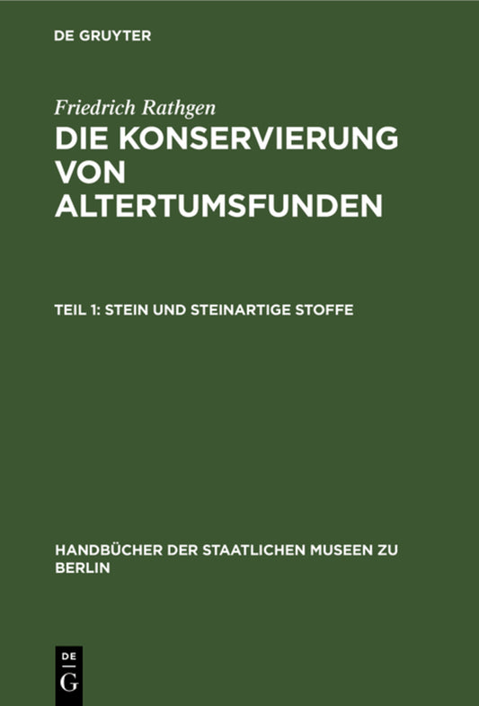 Stein und Steinartige Stoffe