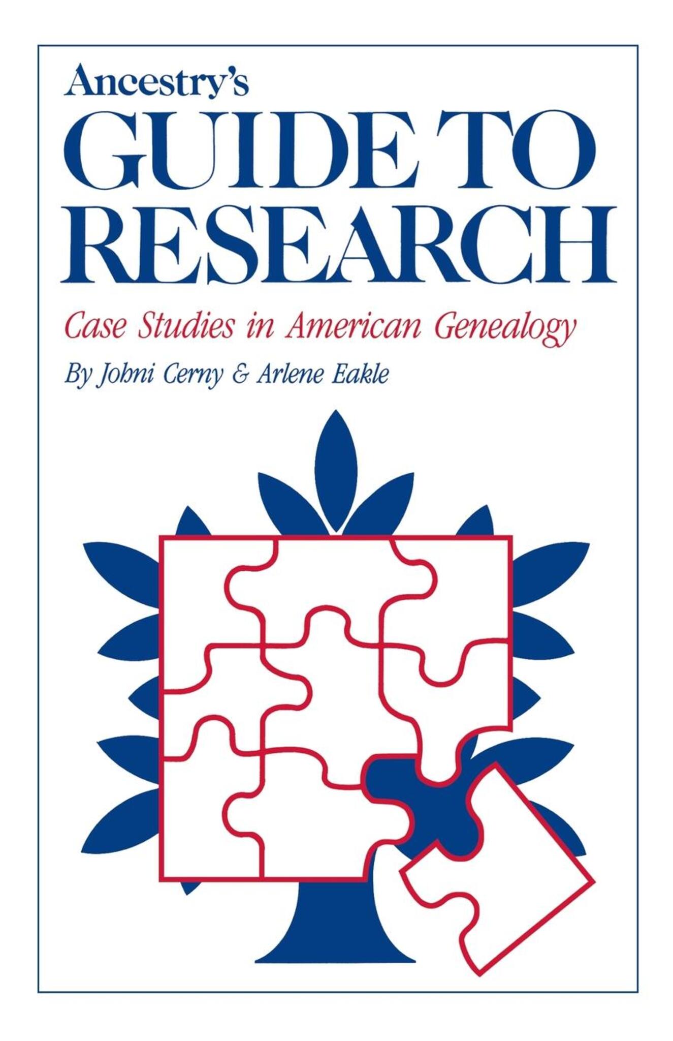 Cover image for Ancestry's Guide to Research ISBN 9780916489014