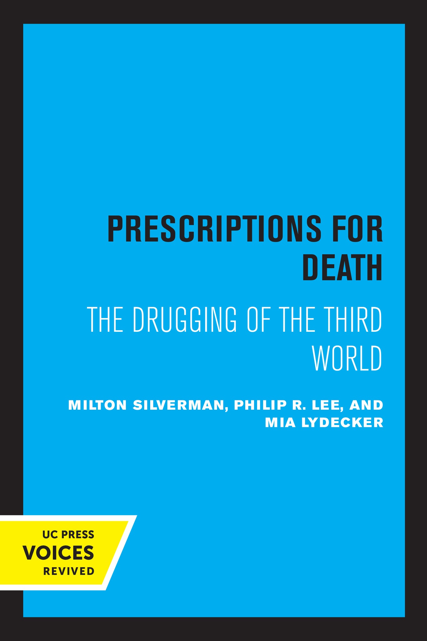 Cover image for Prescriptions for Death ISBN 9780520321922