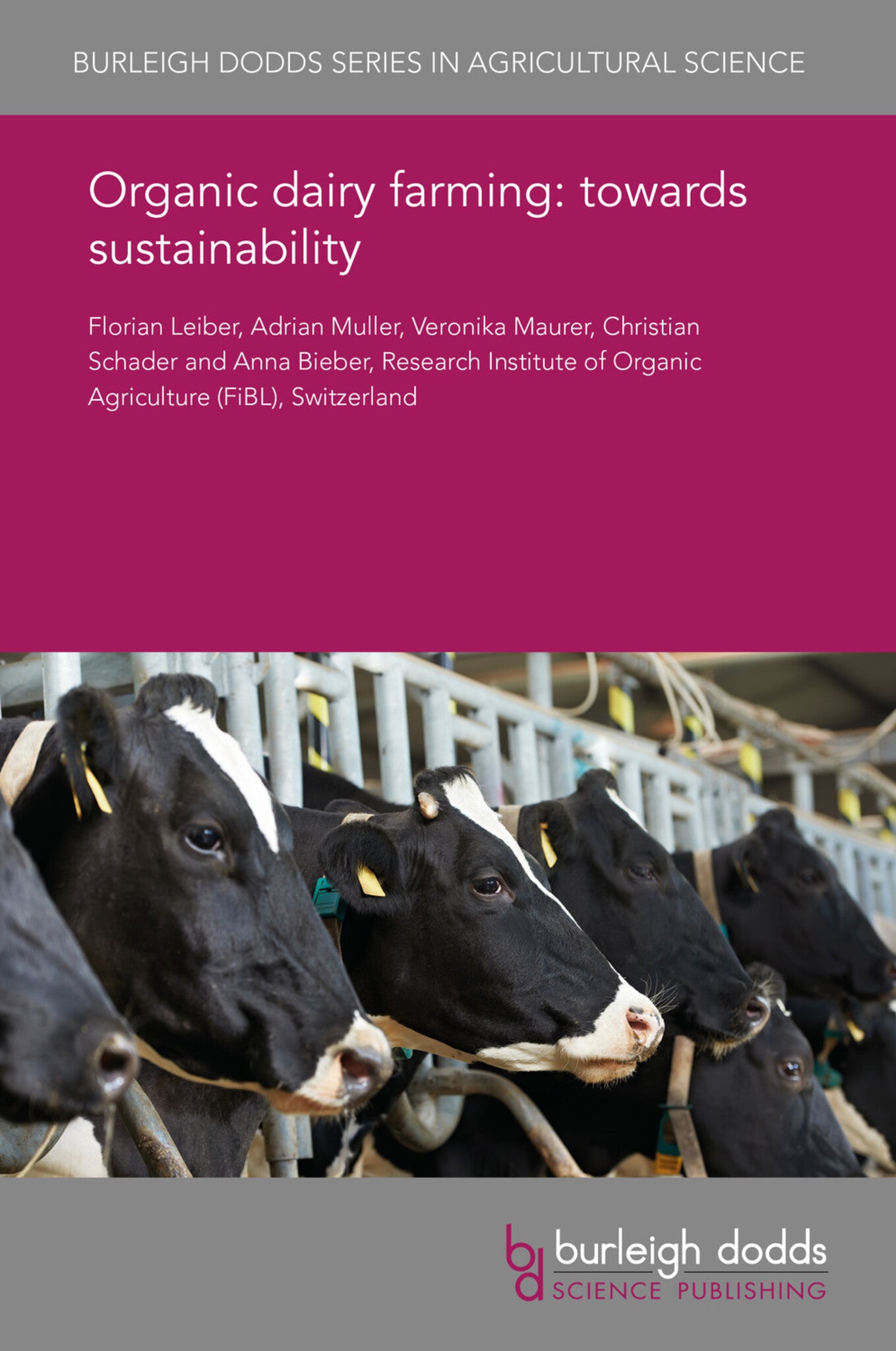 Cover image for Organic dairy farming: towards sustainability ISBN 9781838797645
